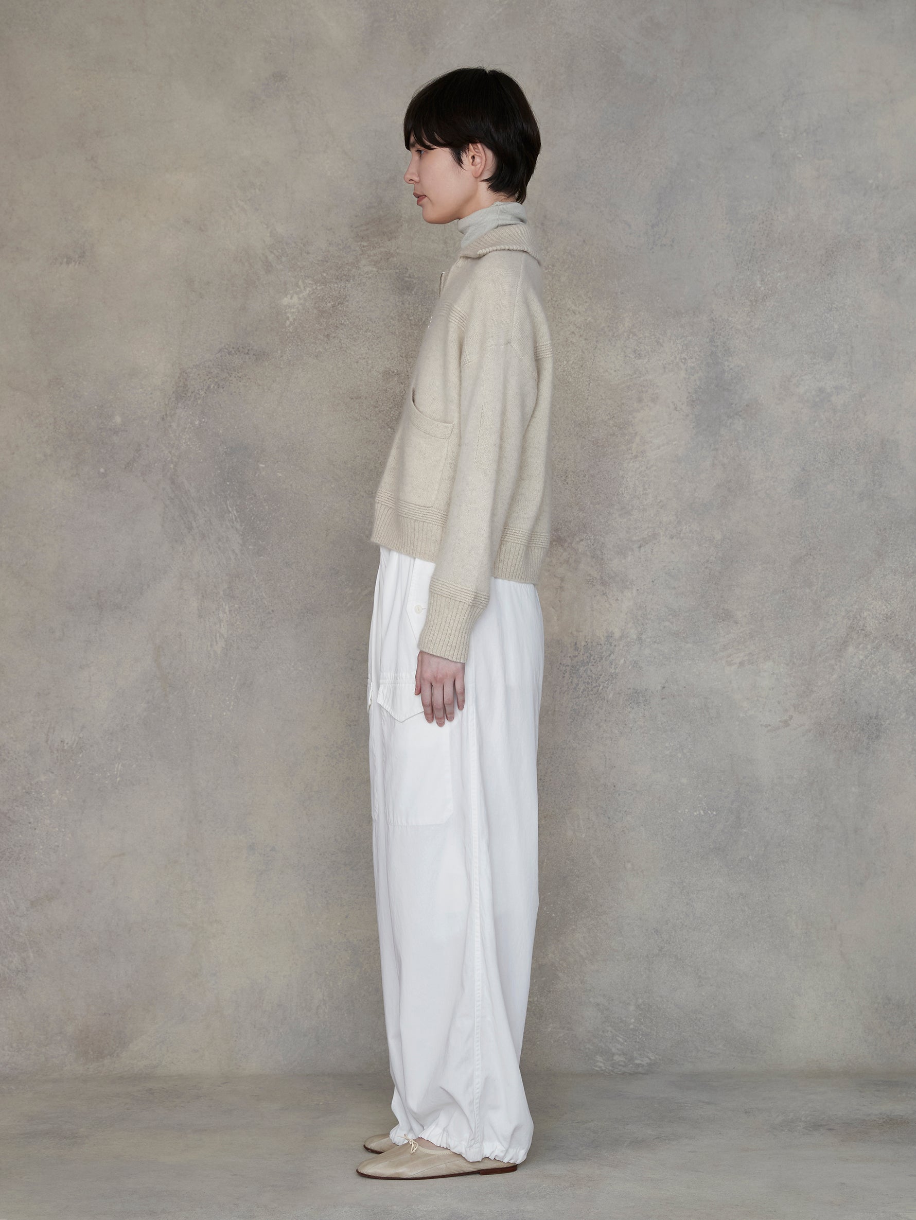 ヤクニットフライトジャケット/TBEA-505