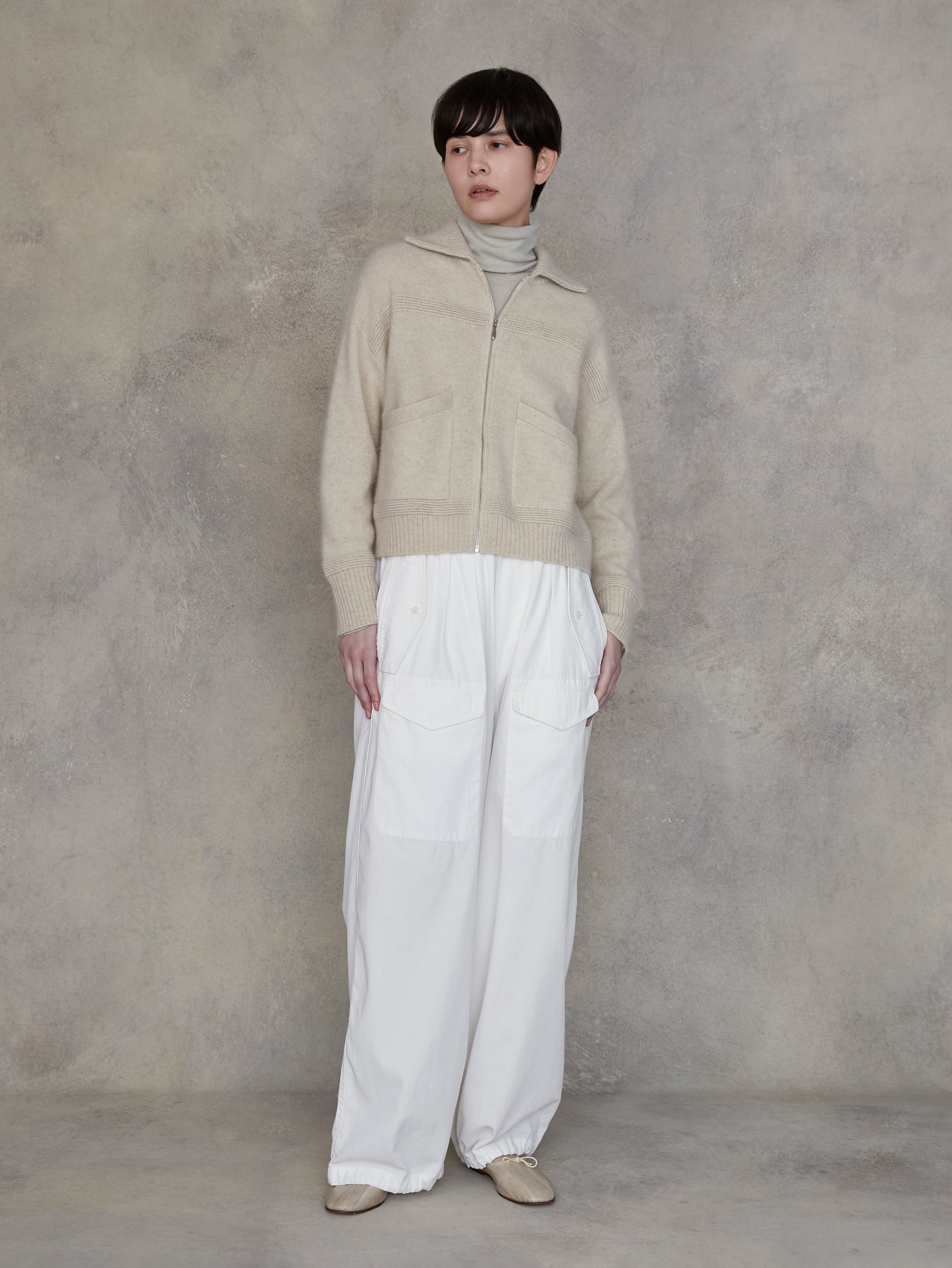 ヤクニットフライトジャケット/TBEA-505