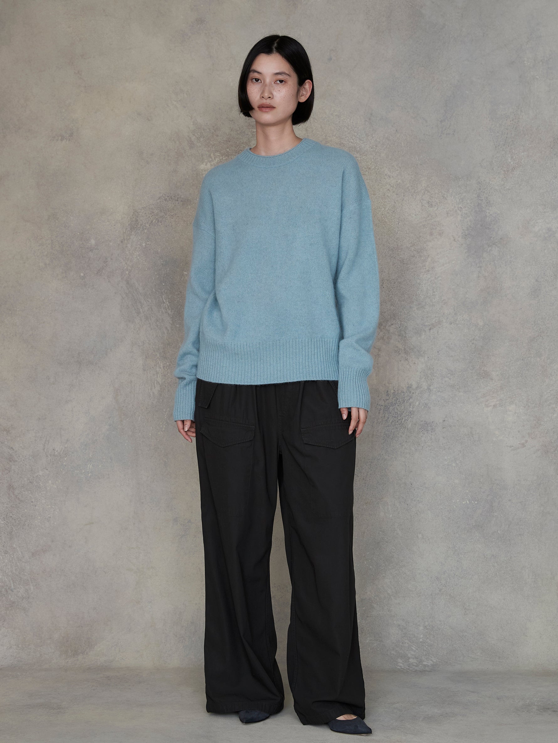 ヤククルーネックプルオーバー/TBEA-502