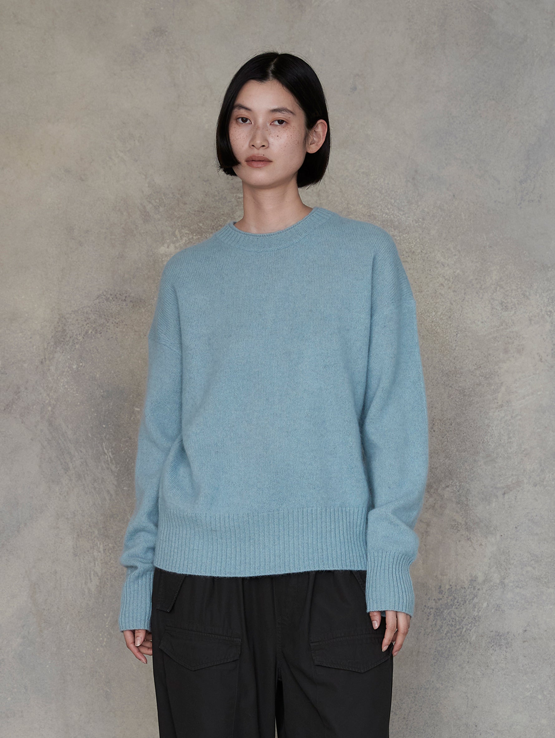 ヤククルーネックプルオーバー/TBEA-502