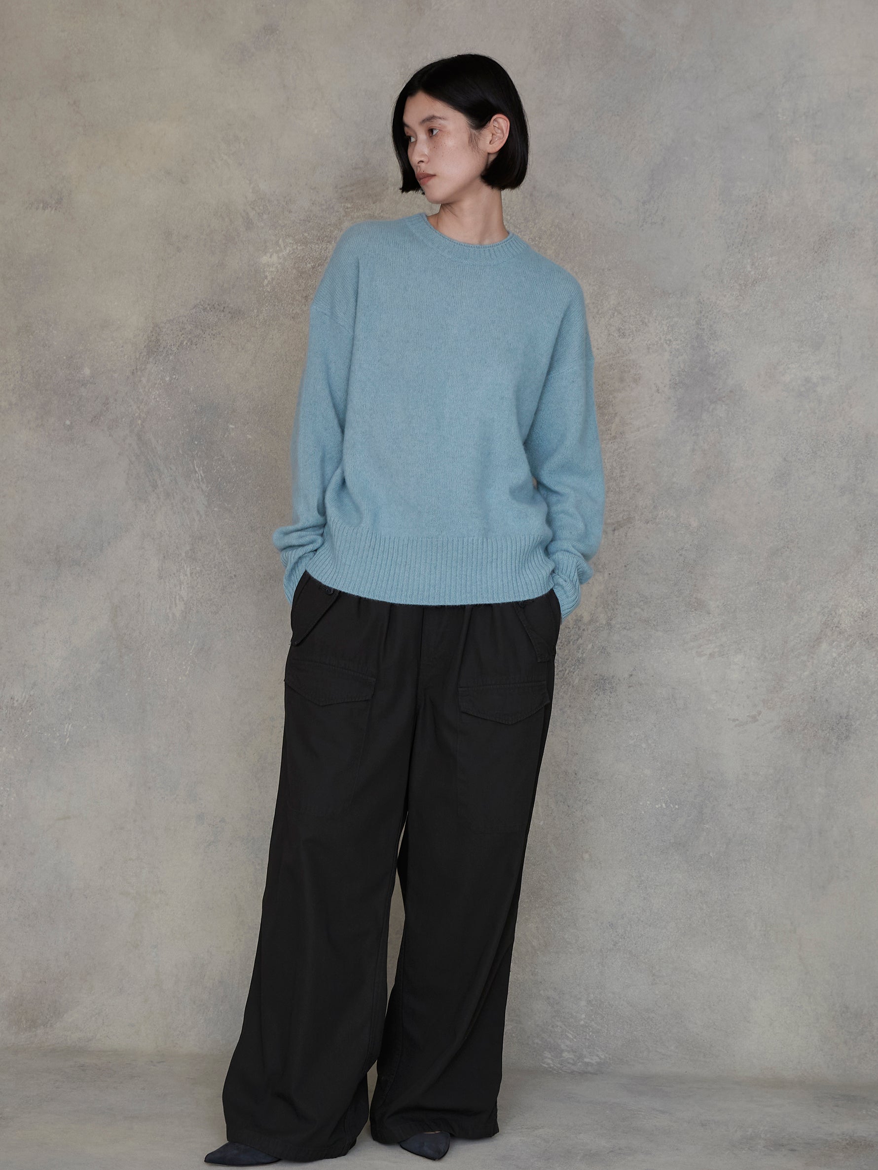 ヤククルーネックプルオーバー/TBEA-502