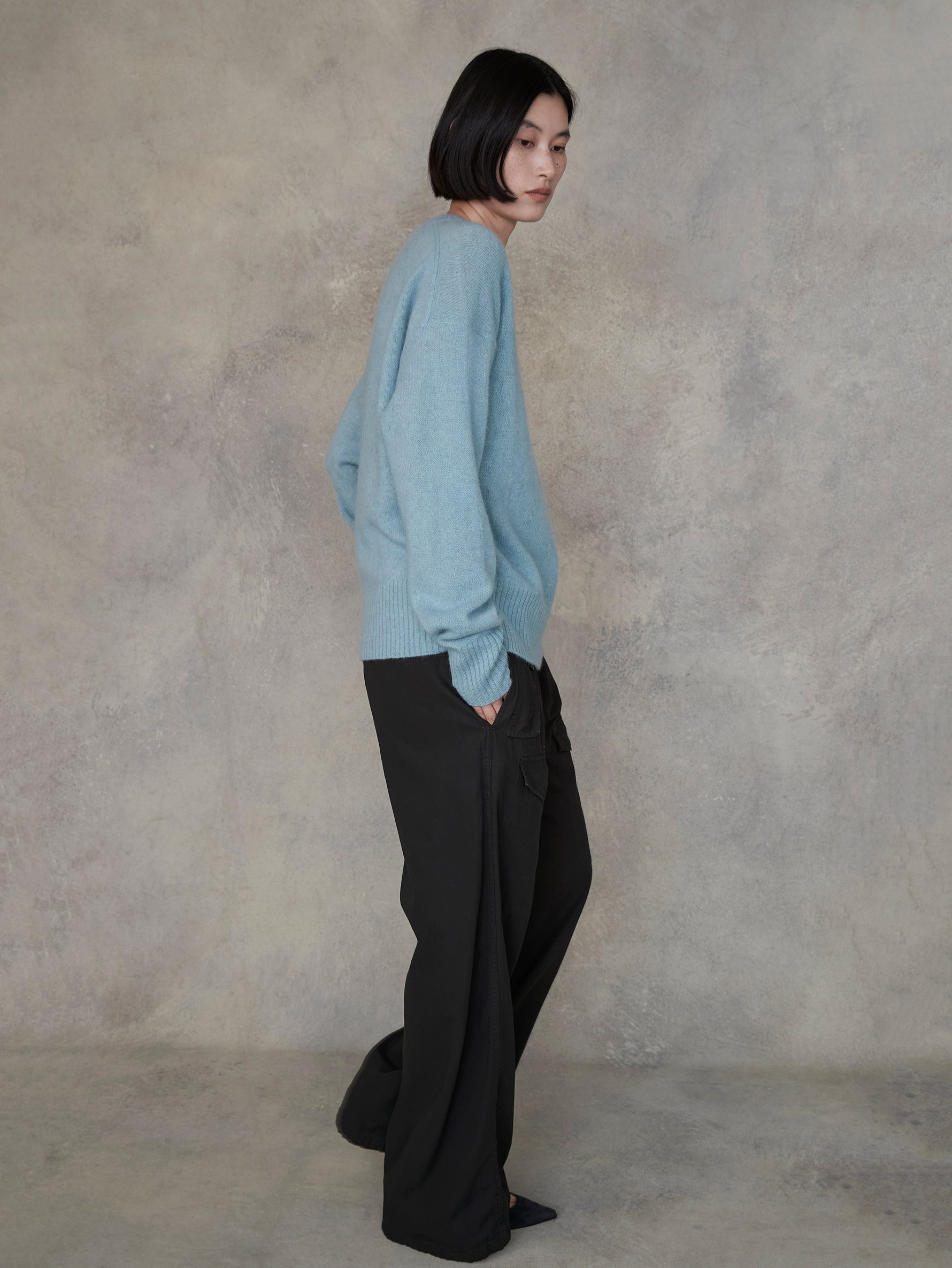 ヤククルーネックプルオーバー/TBEA-502