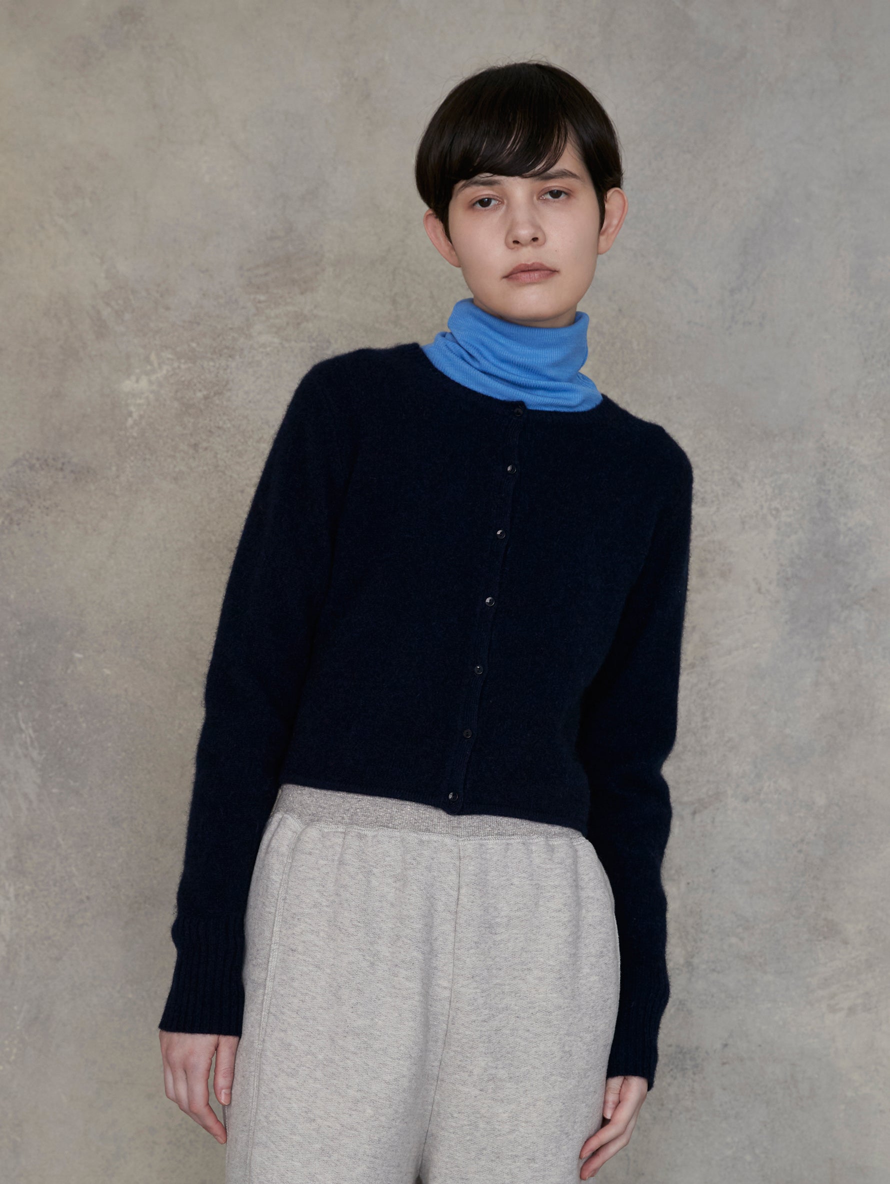 ヤククルーカーディガン/TBEA-503