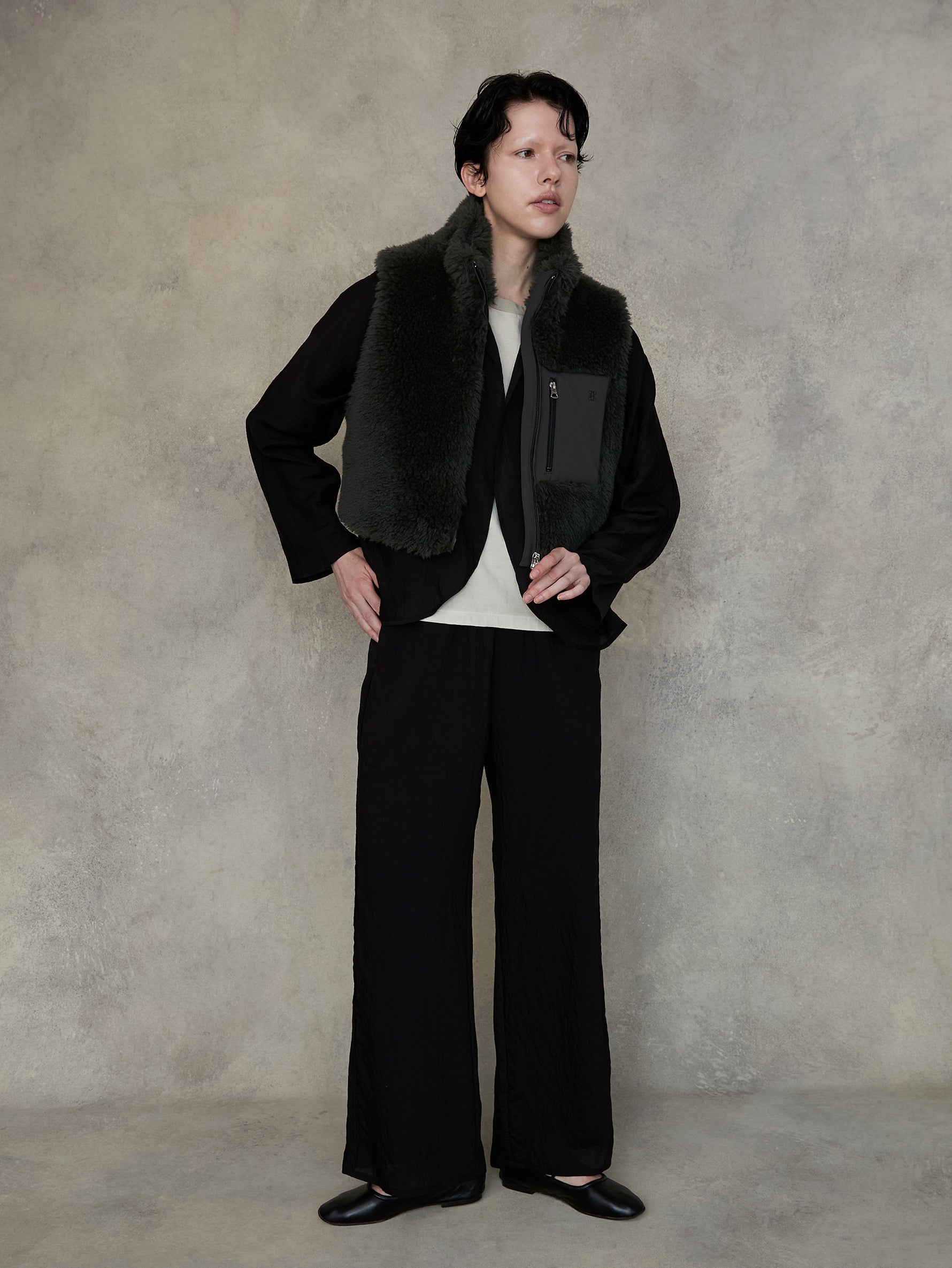 ウールファーベスト/TBEA-081