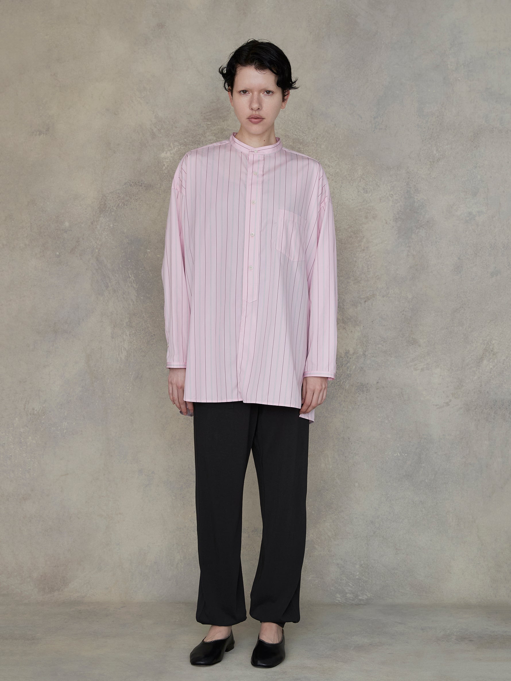 スタンドスクエアシャツuni/TBEA-104