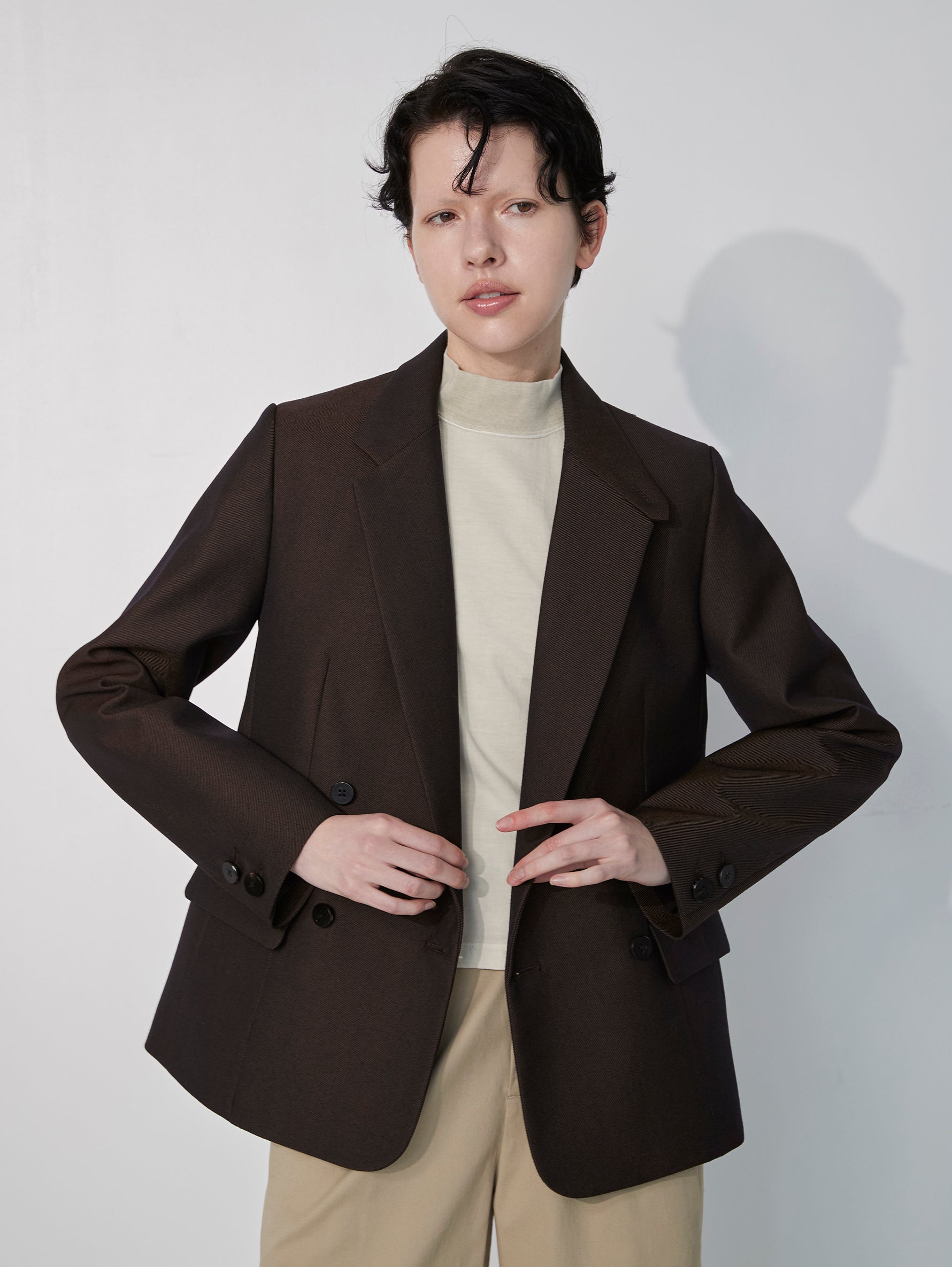 ウールダブルジャケット/TBEA-232