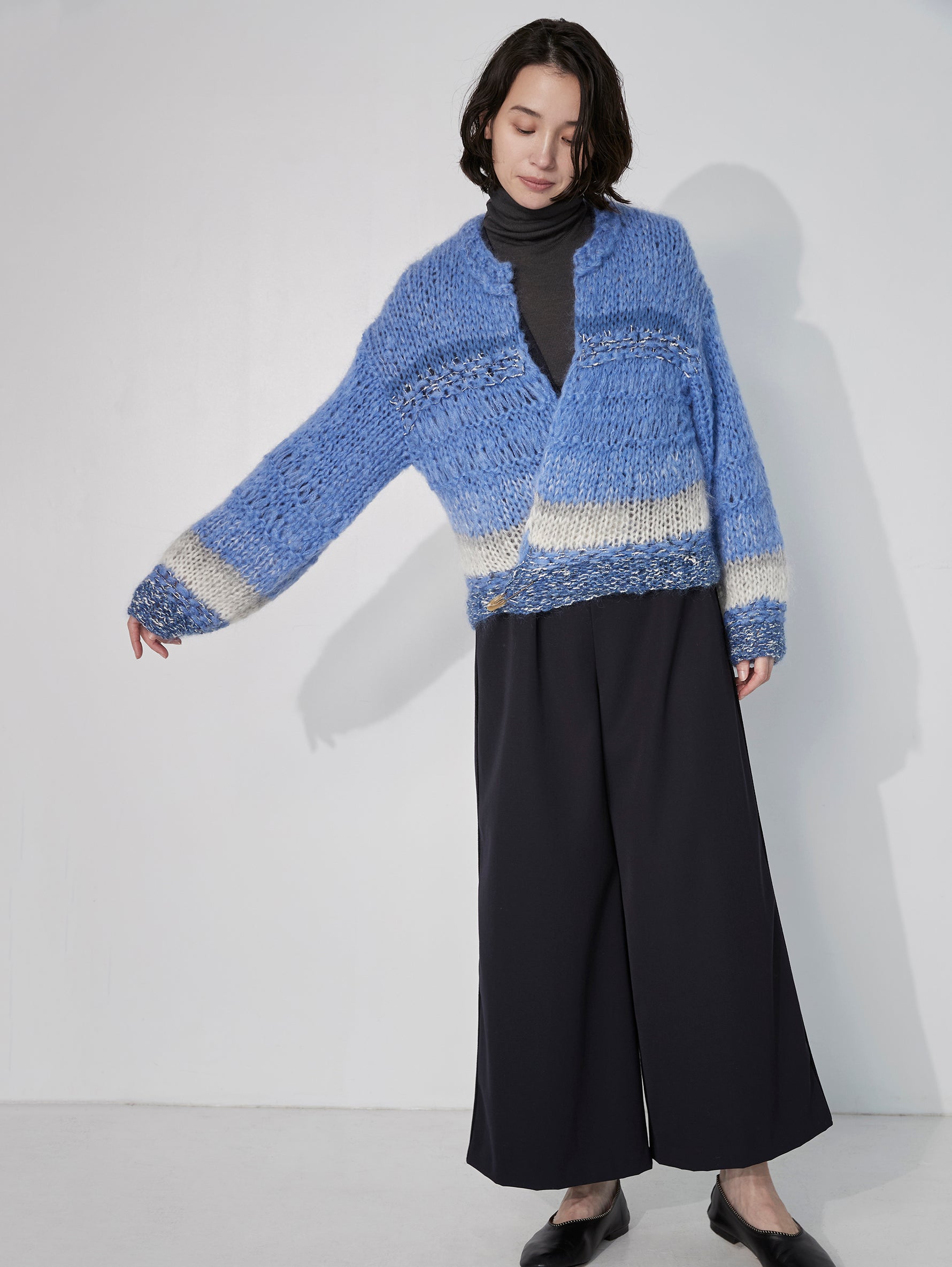 ハンドニットカーディガン/TBEA-512