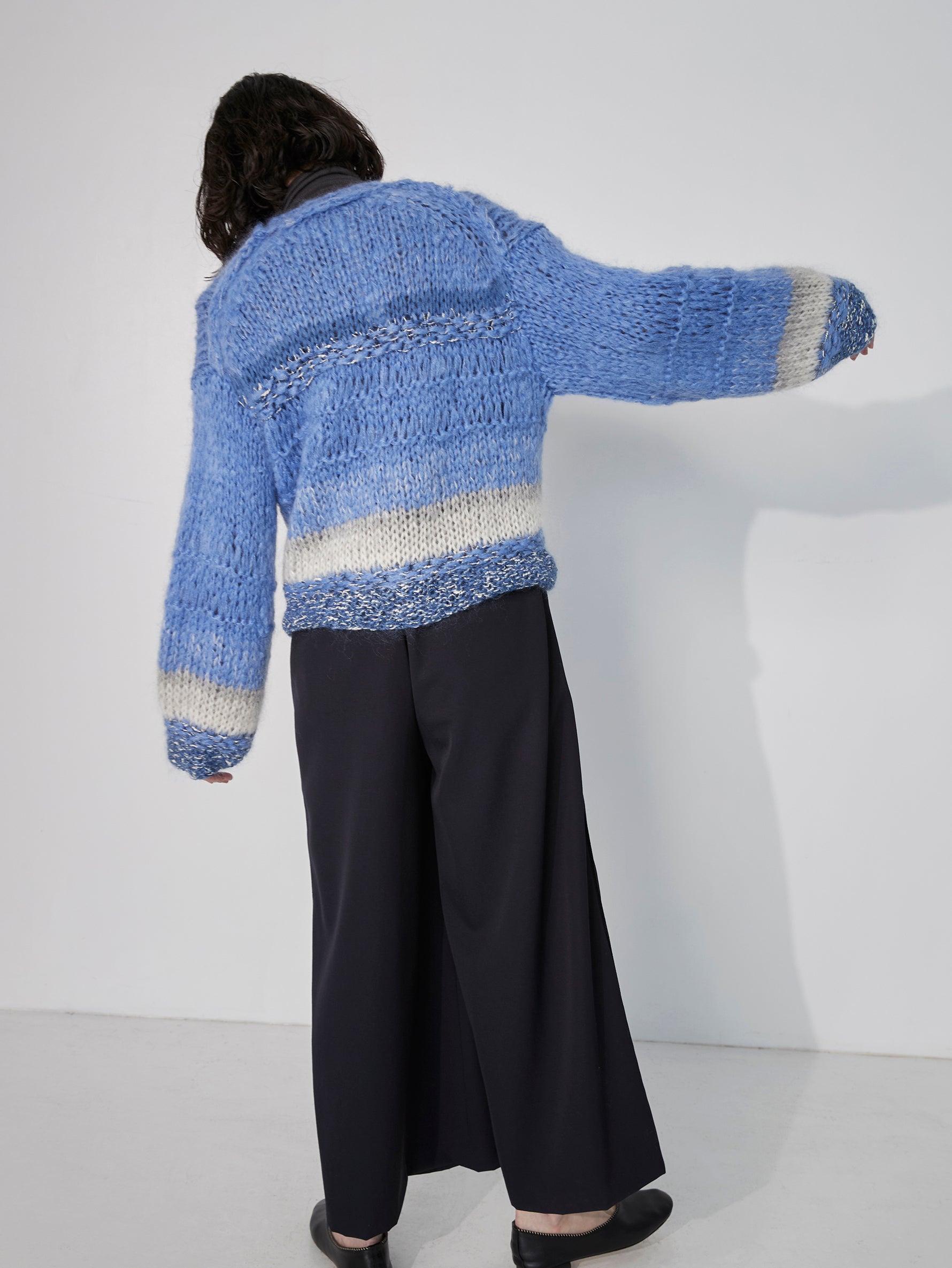 ハンドニットカーディガン/TBEA-512