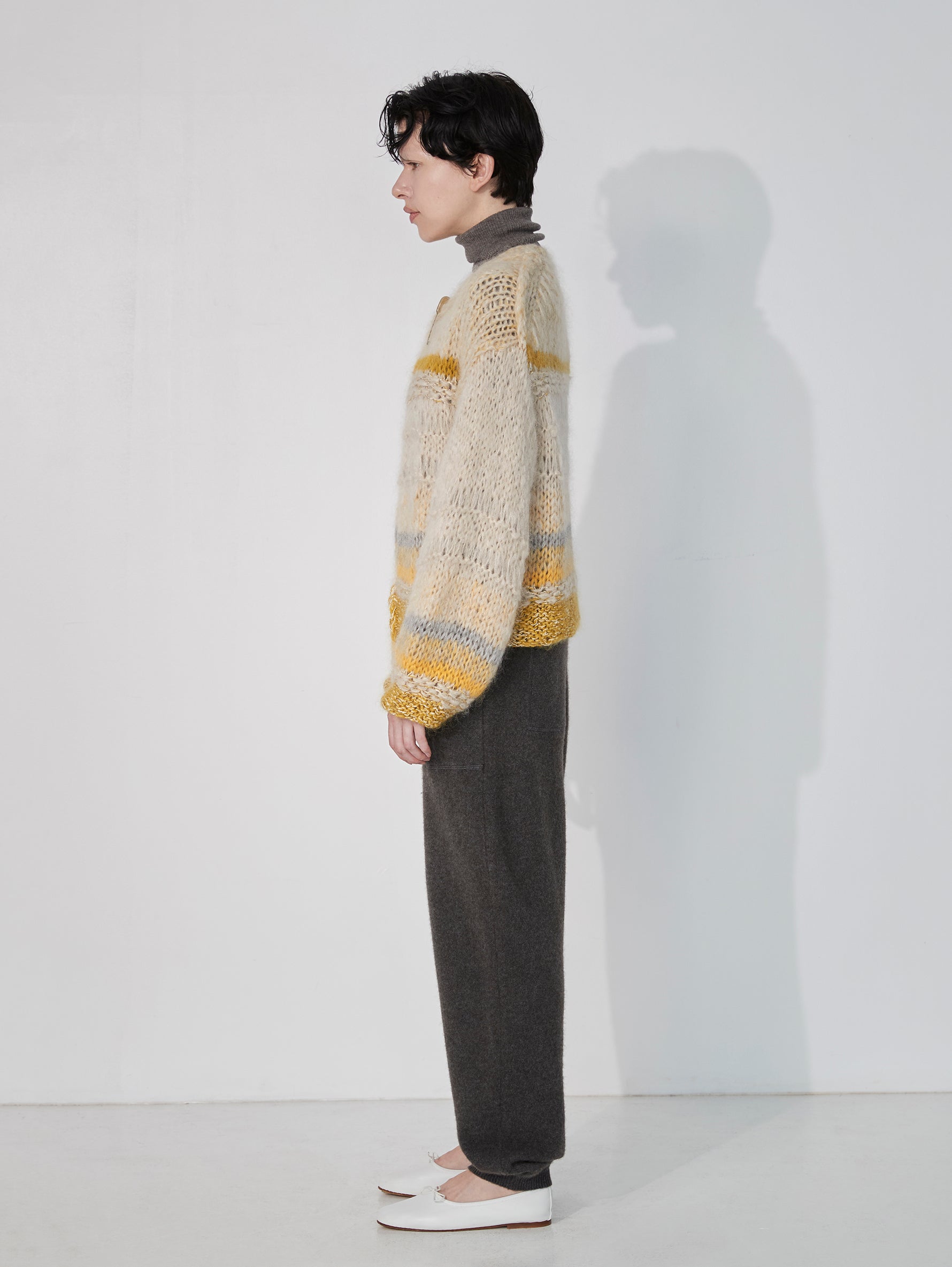 ハンドニットカーディガン/TBEA-512