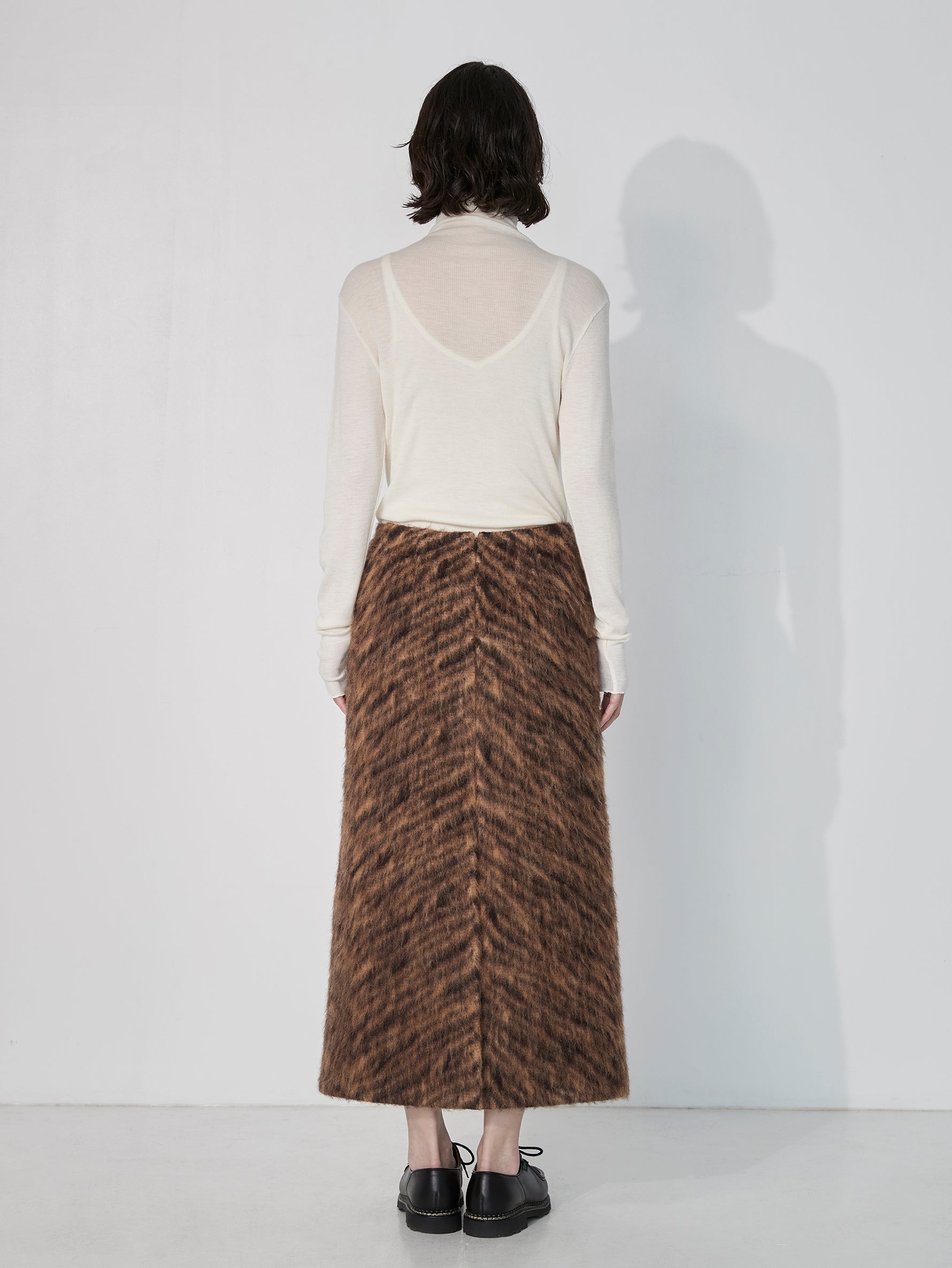 ウールシルクボトルネックプルオーバー/TBEA-293