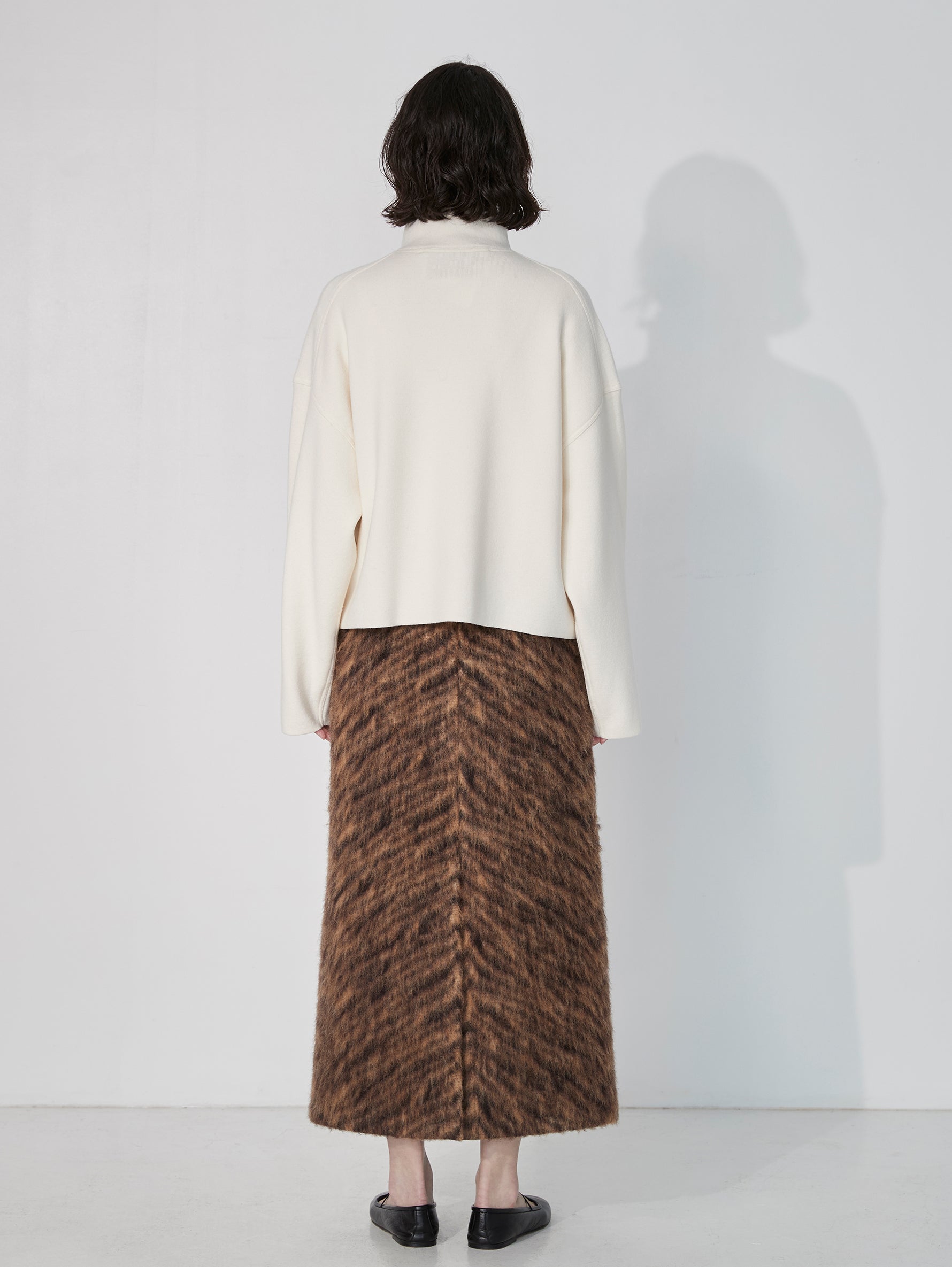 ミラノリブハーフジッププルオーバー/TBEA-321