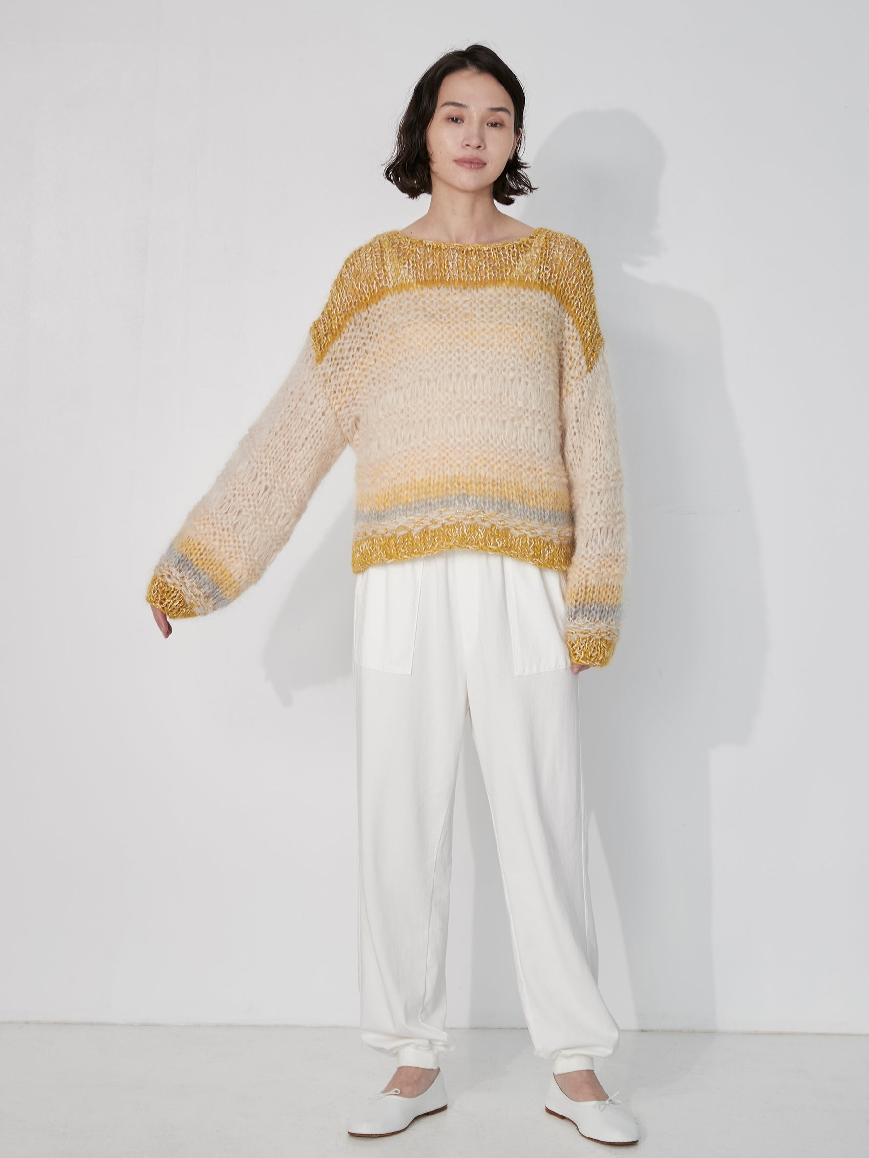 ハンドニットプルオーバー/TBEA-511