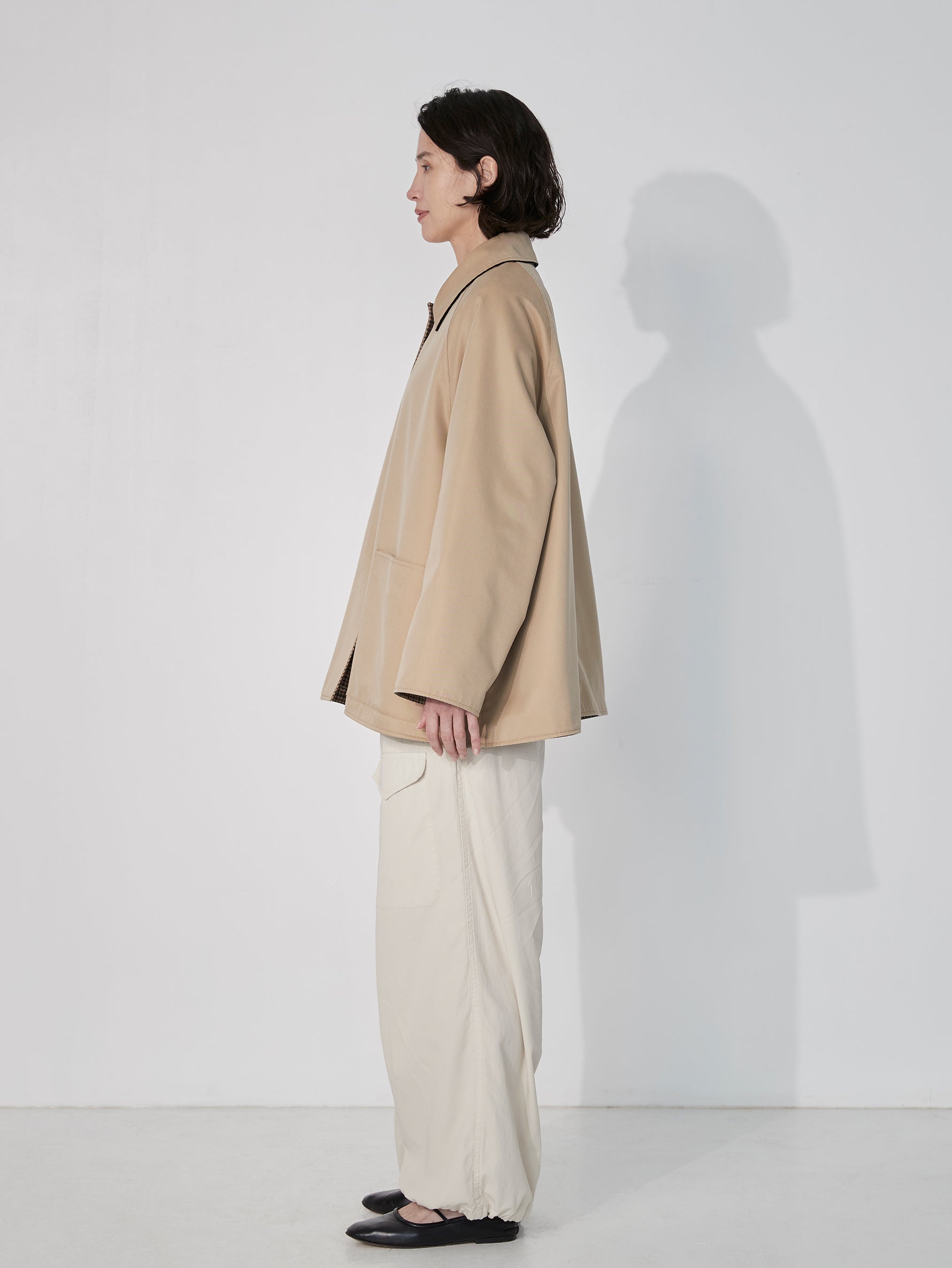 リバーシブルショートコート/TBEA-041