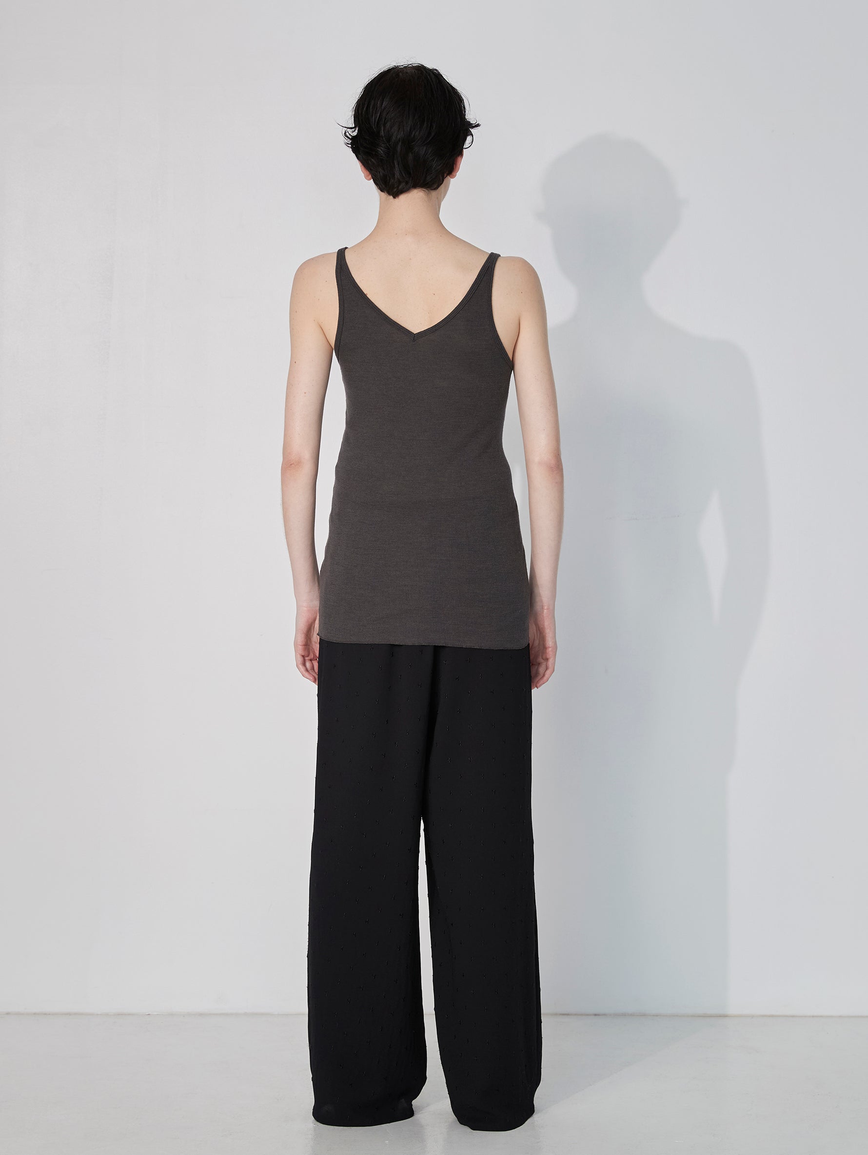 ウールシルク2wayタンクトップ/TBEA-291