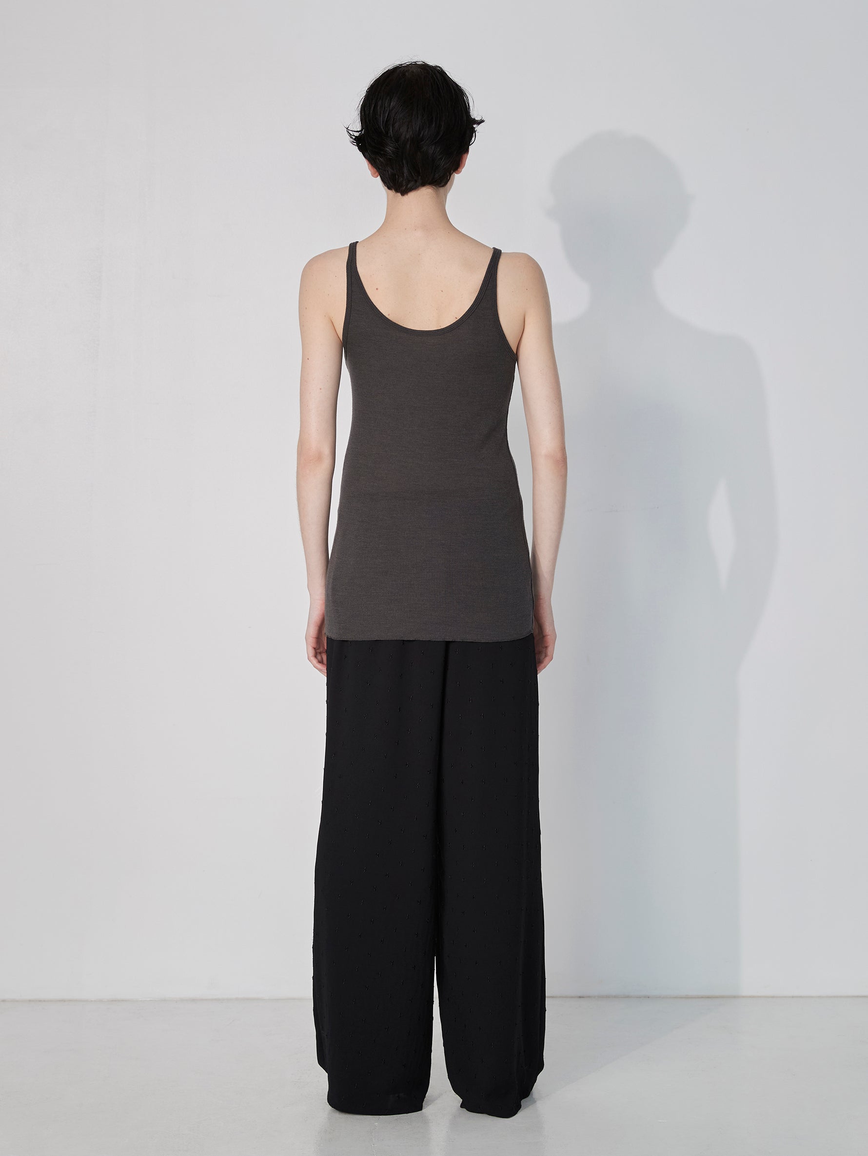 ウールシルク2wayタンクトップ/TBEA-291