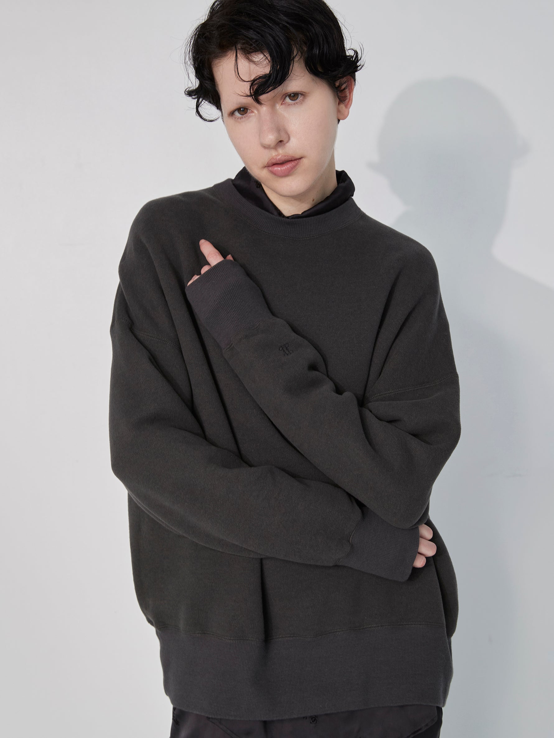 ダウニーウラケプルオーバーuni/TBEA-302