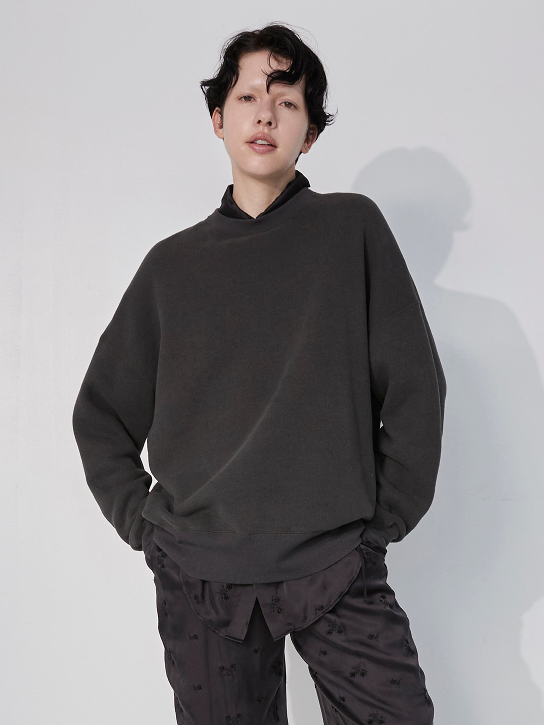 ダウニーウラケプルオーバーuni/TBEA-302