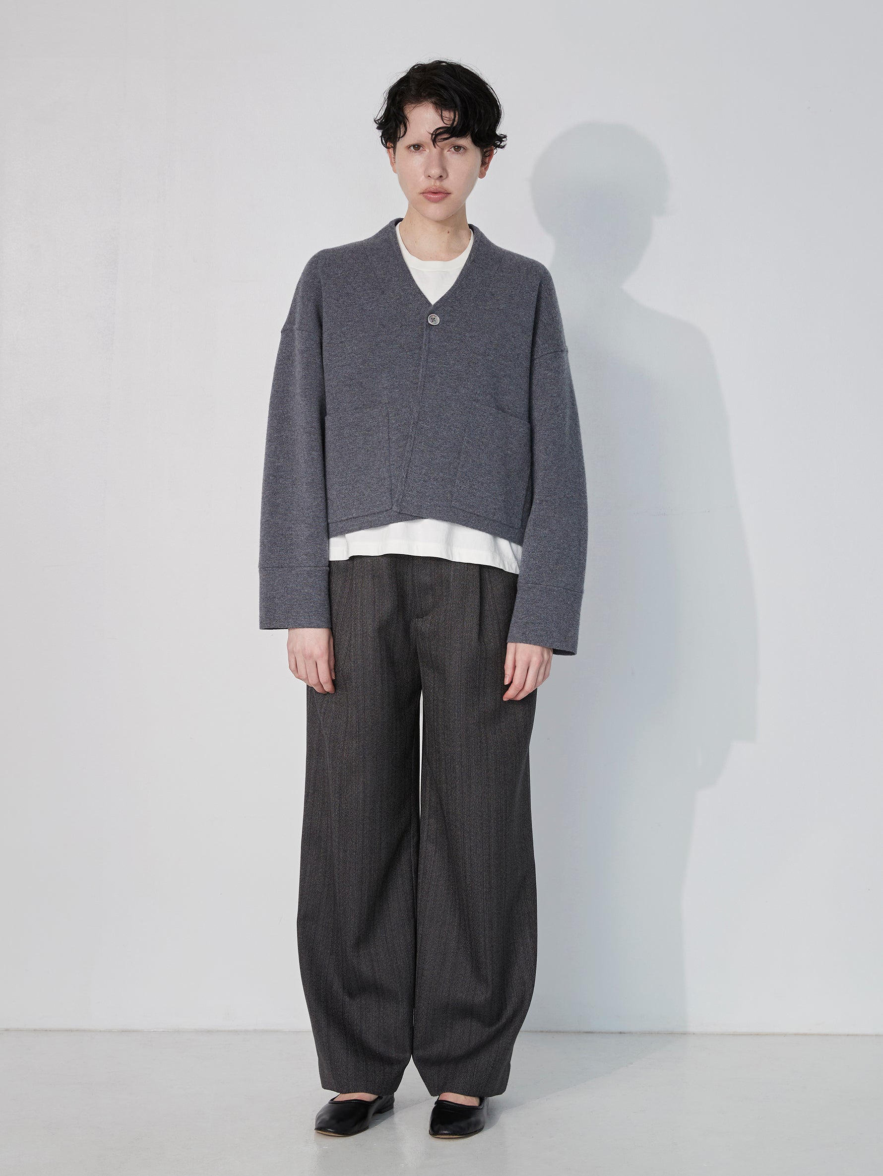 ミラノリブショートジャケット/TBEA-322