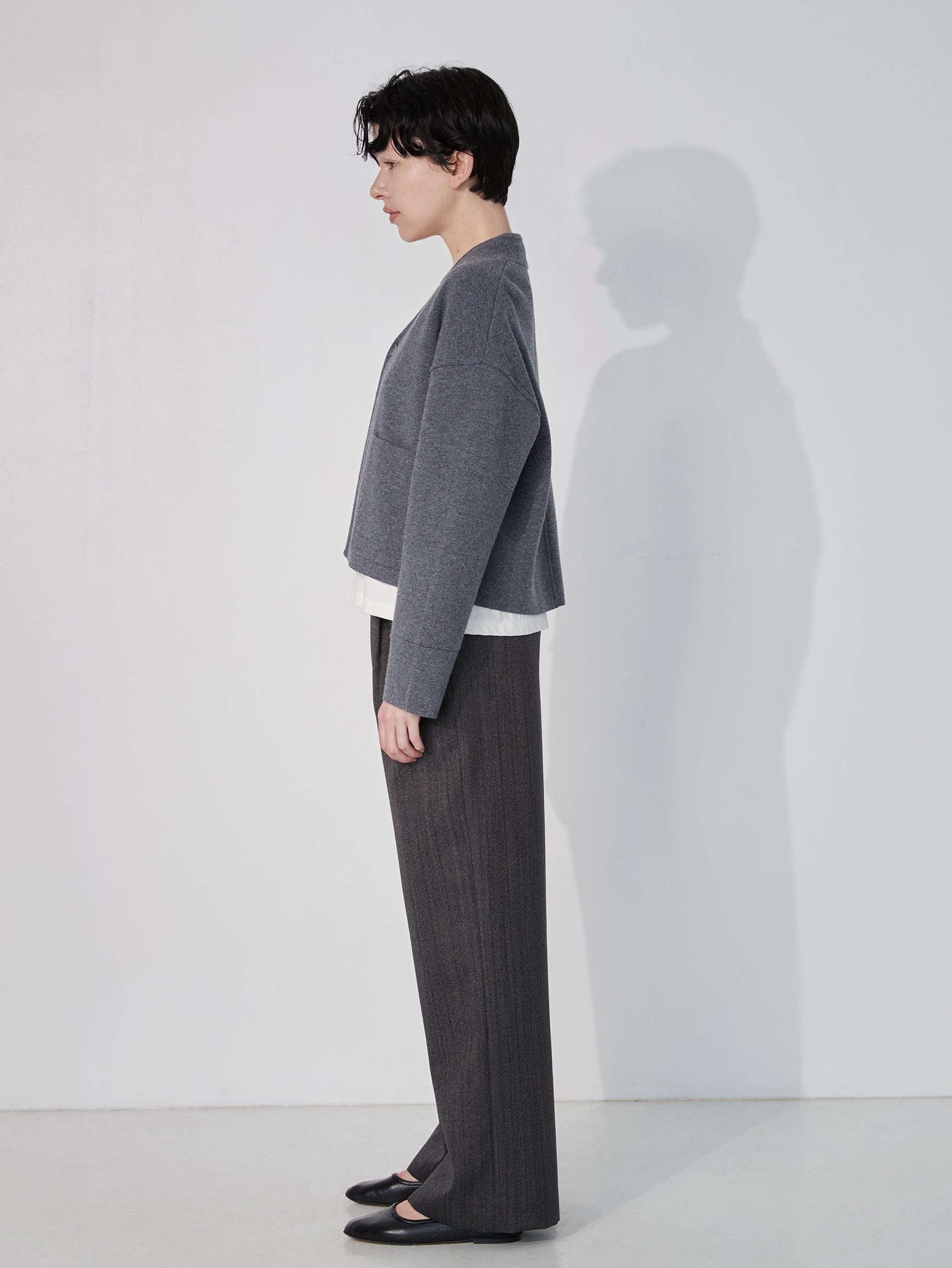 ミラノリブショートジャケット/TBEA-322