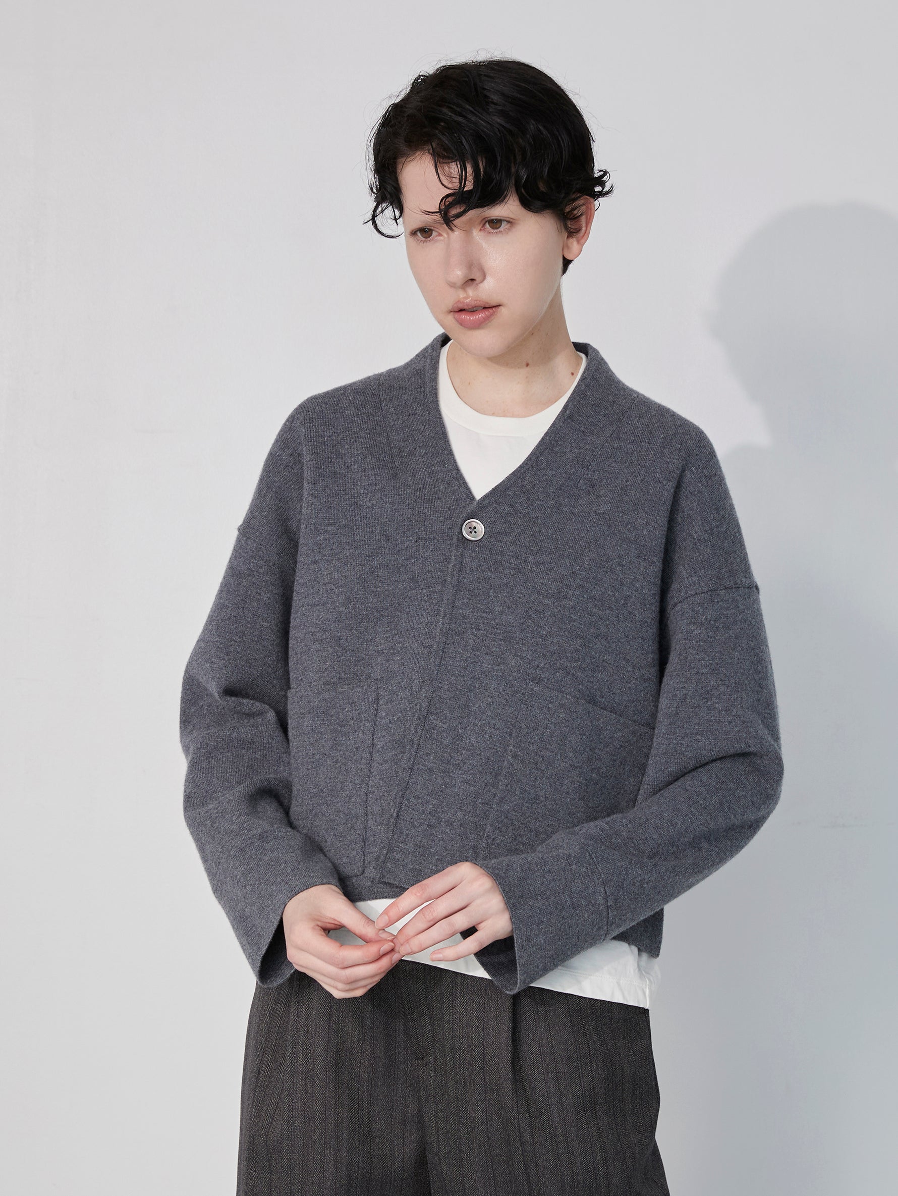 ミラノリブショートジャケット/TBEA-322