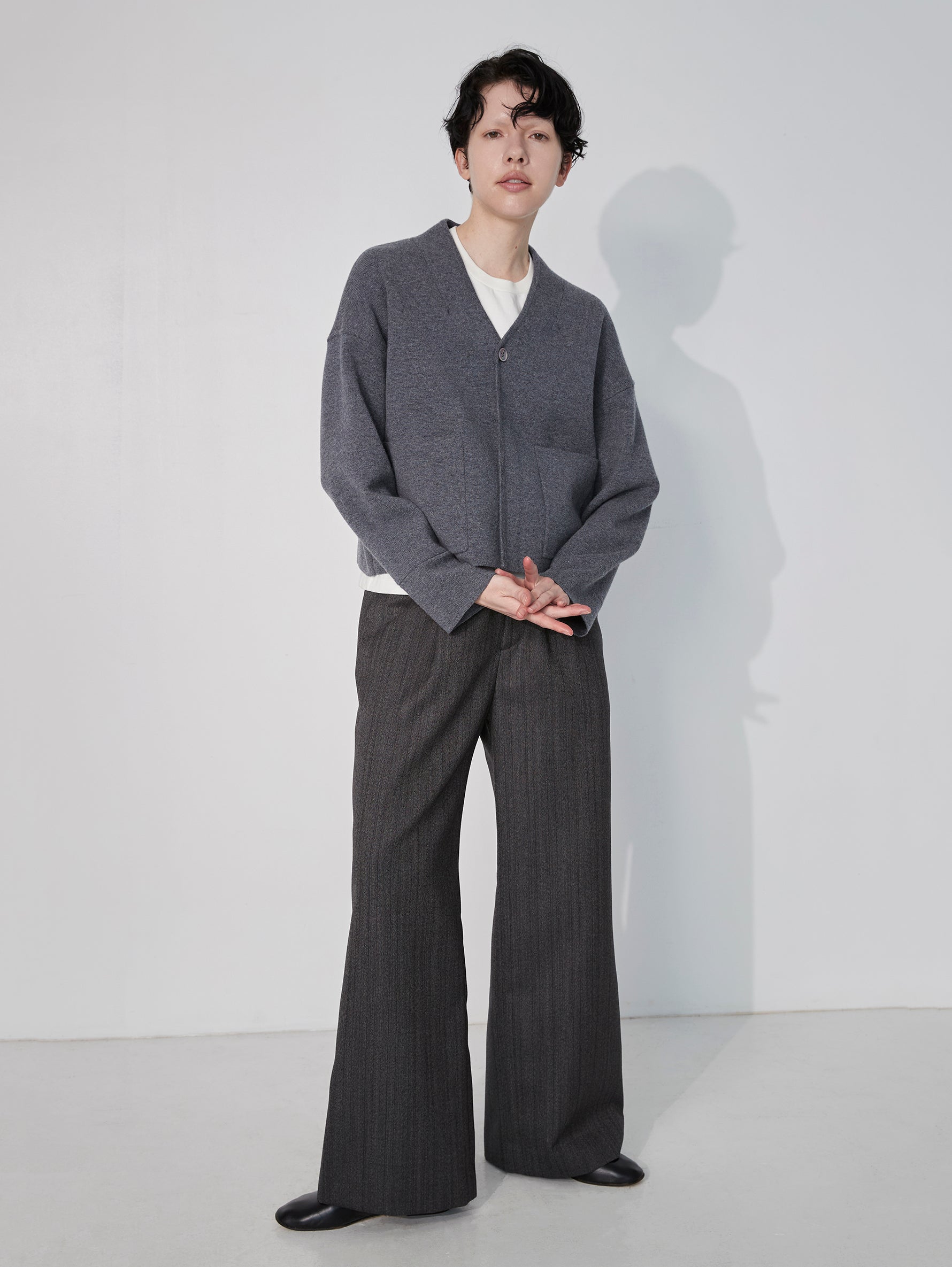 ミラノリブショートジャケット/TBEA-322