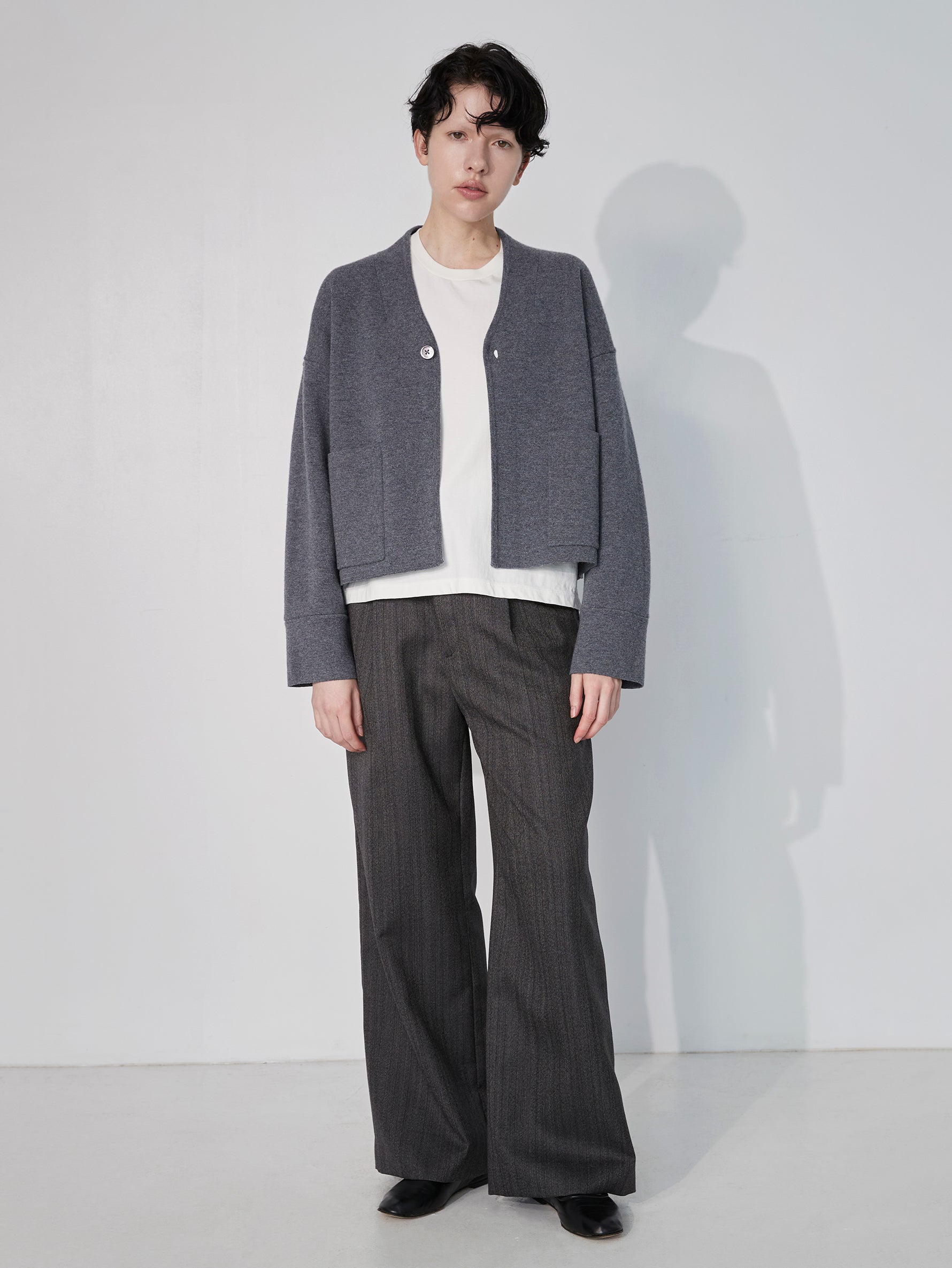 ミラノリブショートジャケット/TBEA-322