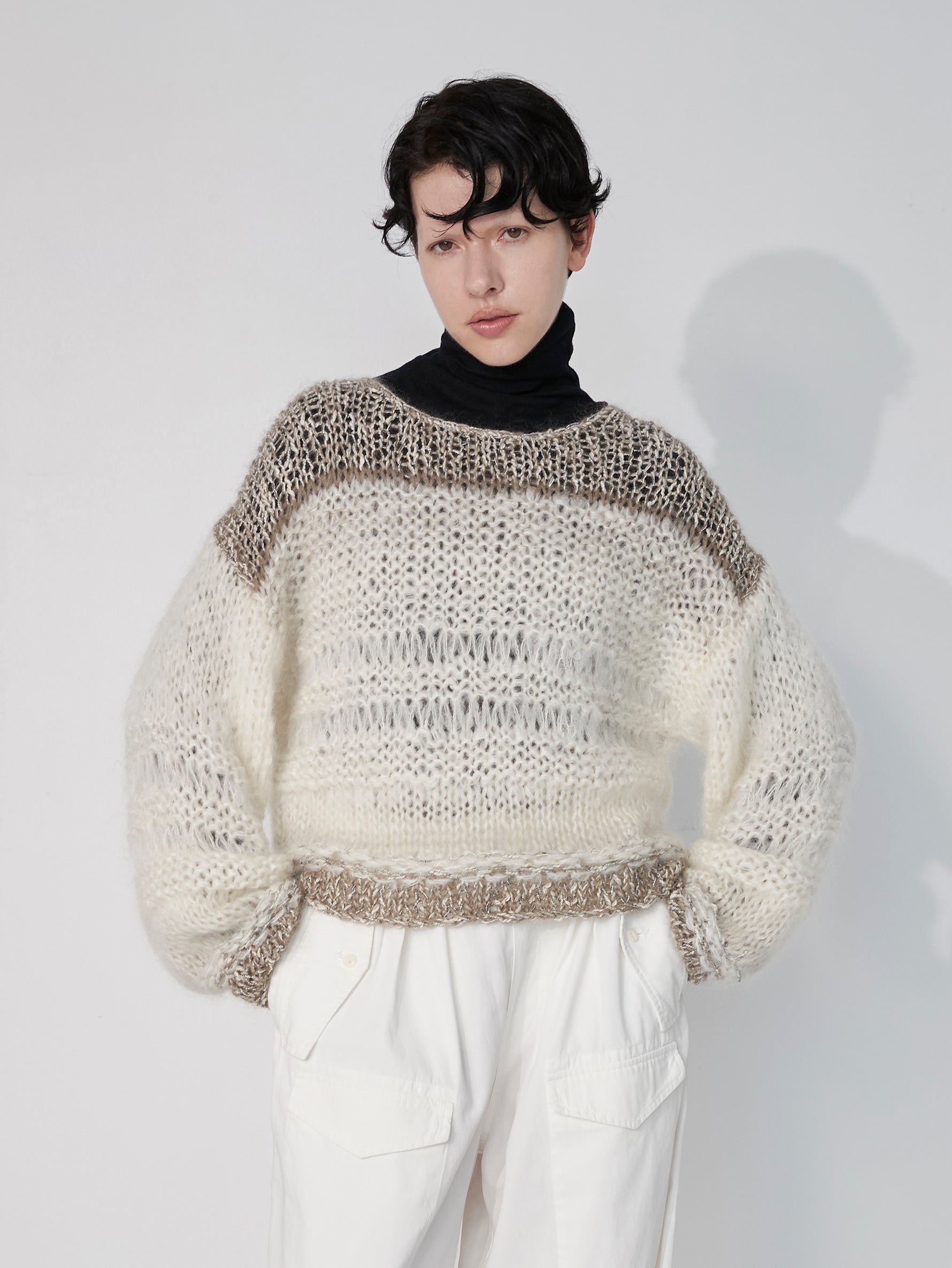 ハンドニットプルオーバー/TBEA-511