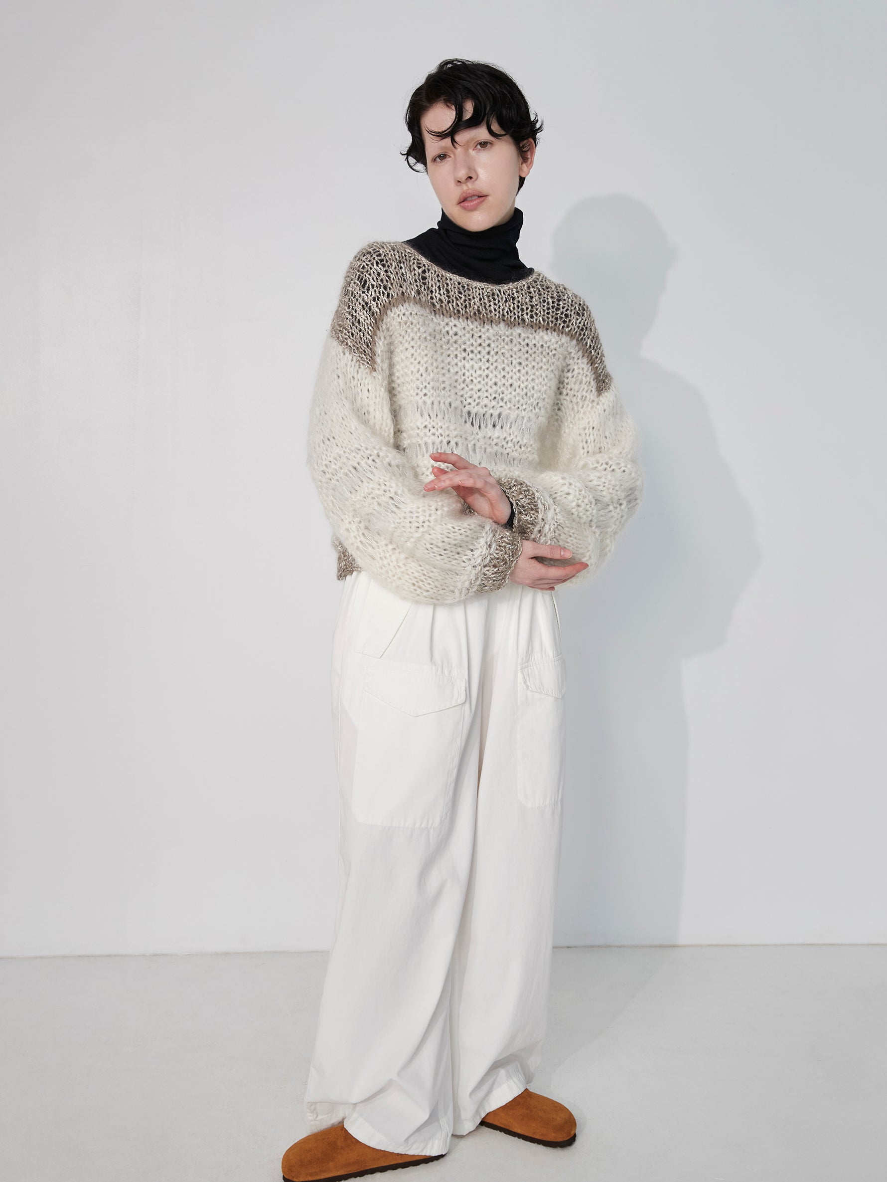 ハンドニットプルオーバー/TBEA-511