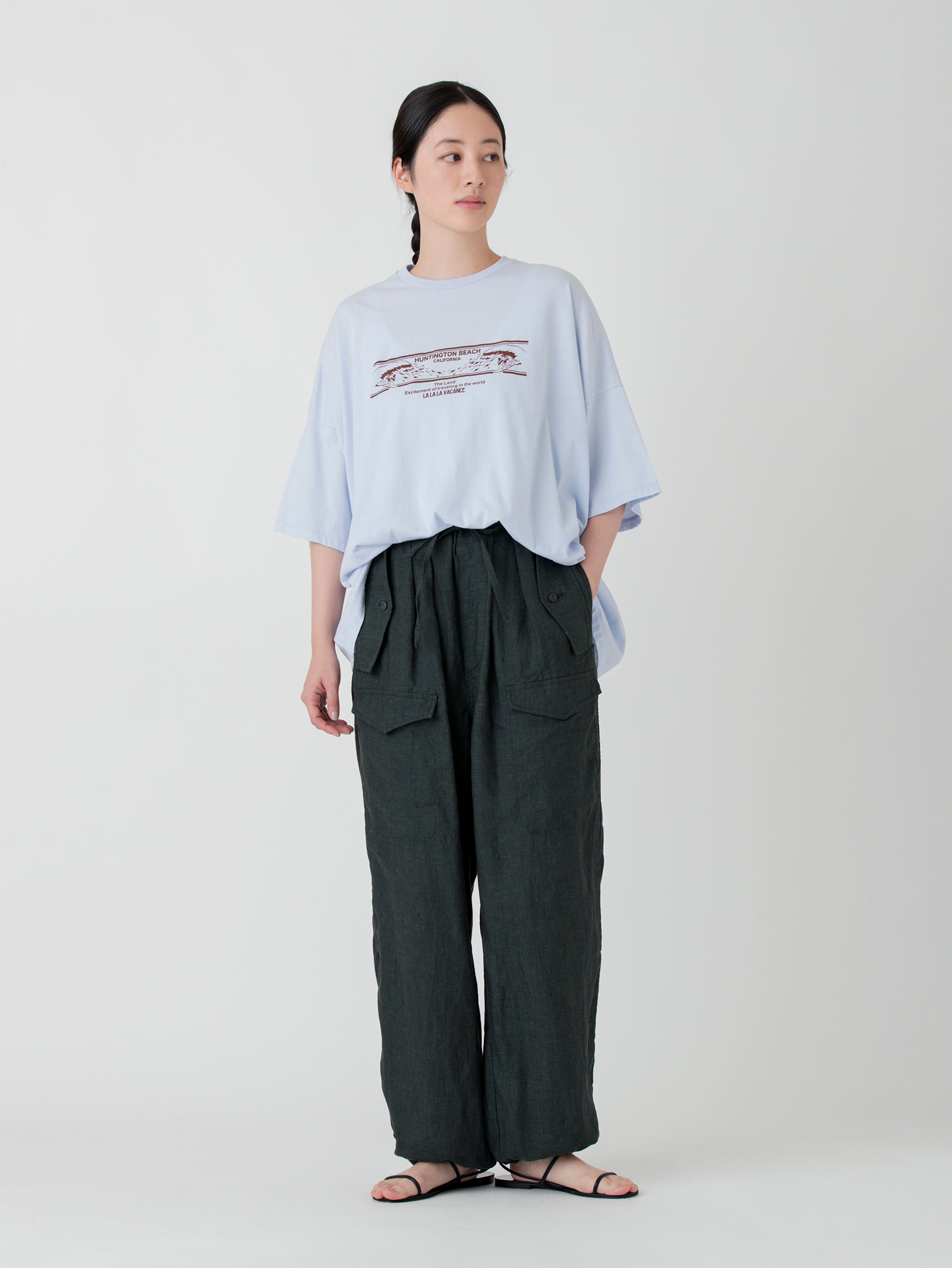 HUNTINGRTONスクエアTシャツ/TBCS-403