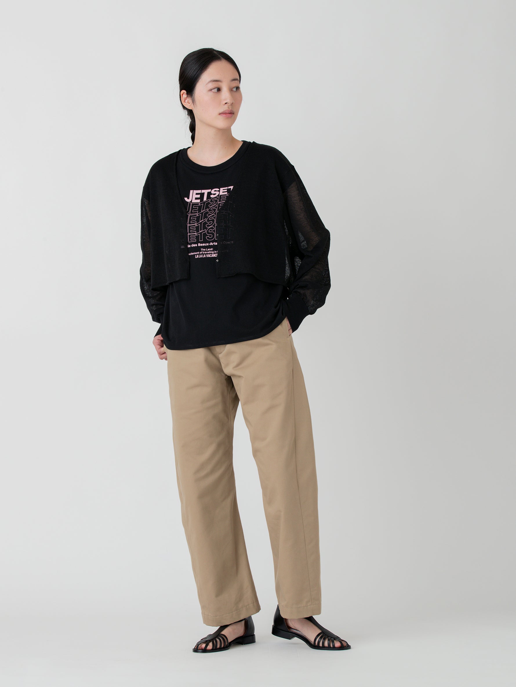JETSETフレンチTシャツ/TBCS-394