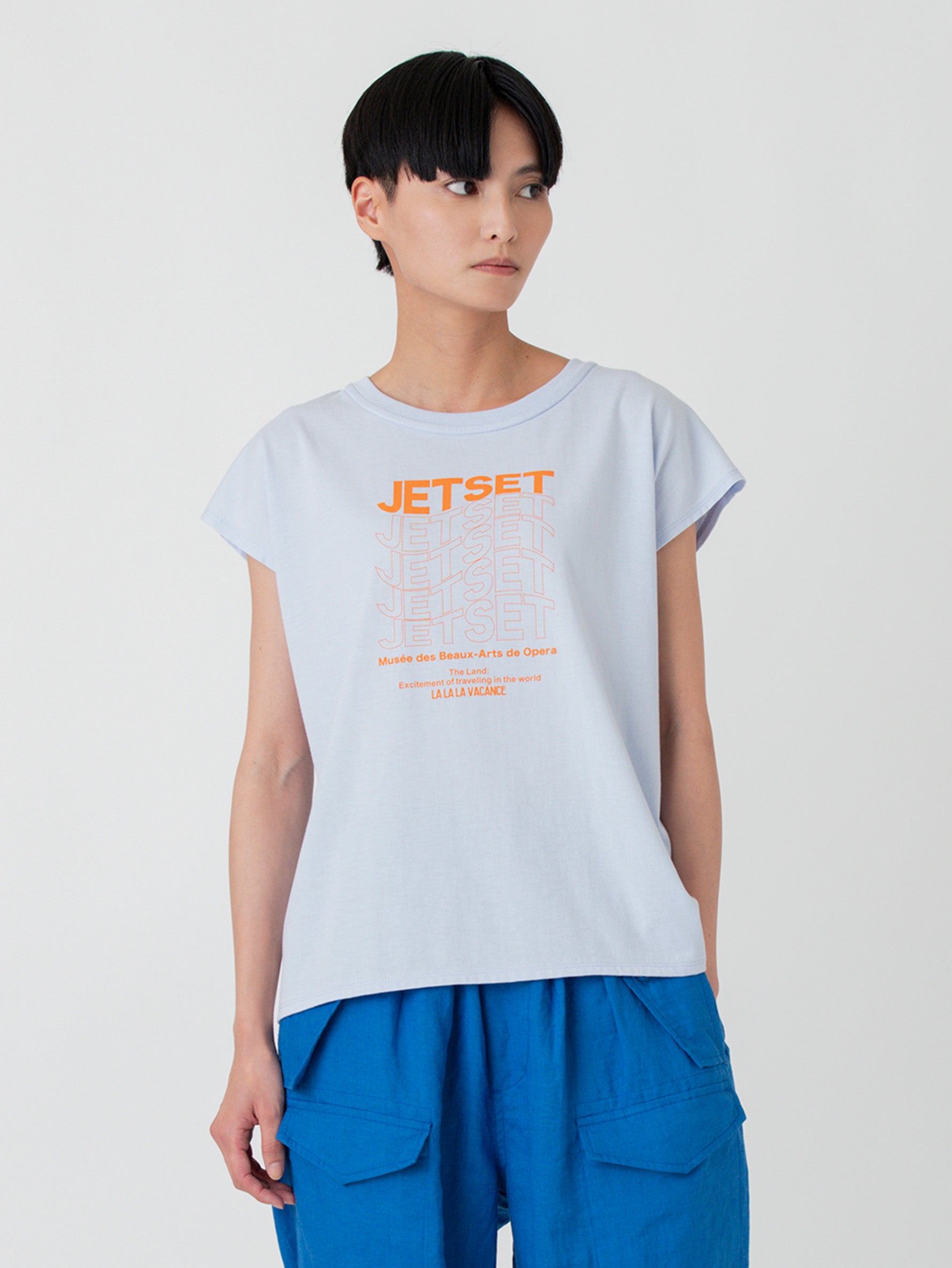 JETSETフレンチTシャツ/TBCS-394