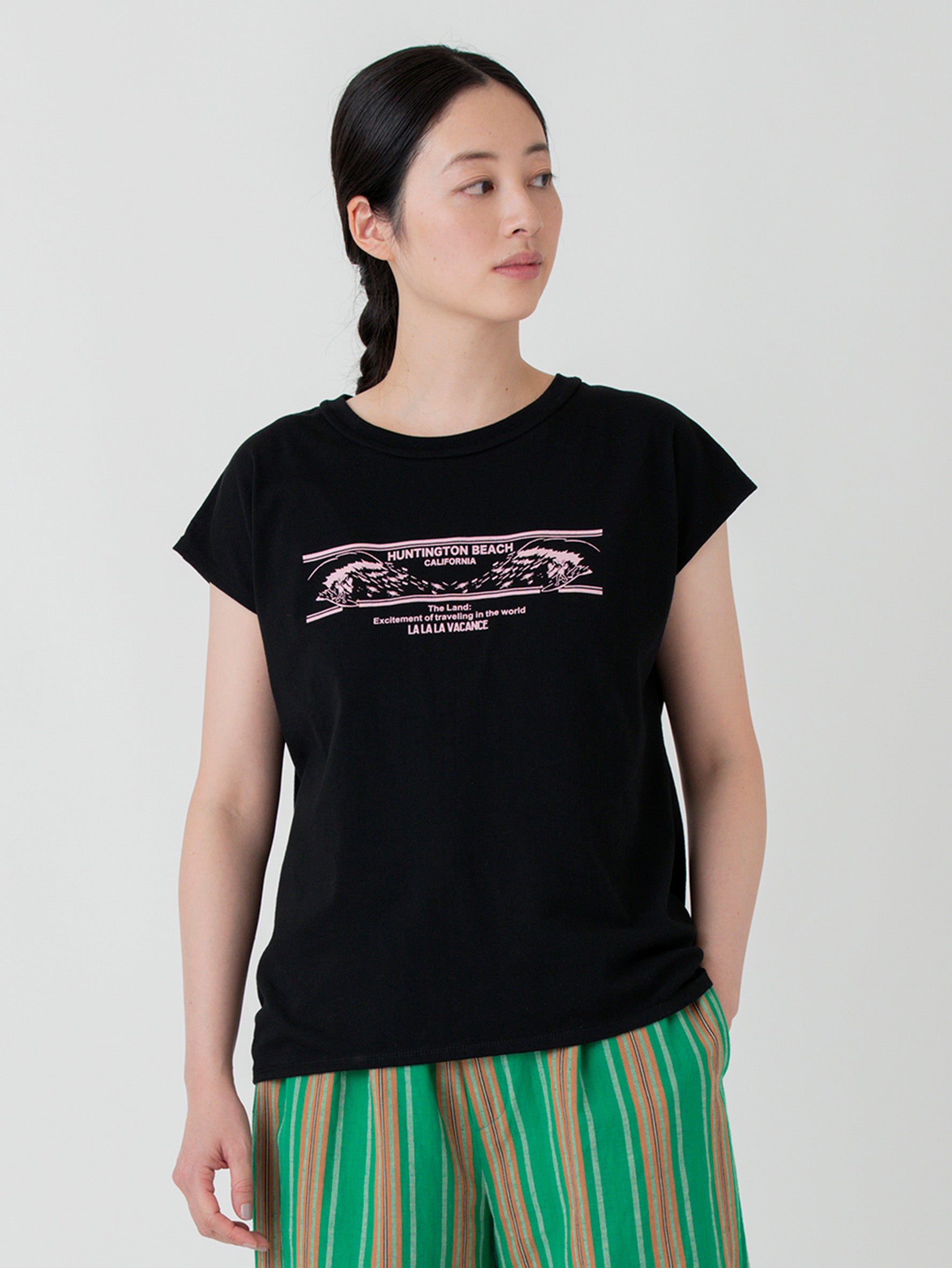 HUNTINGRTONフレンチTシャツ/TBCS-393