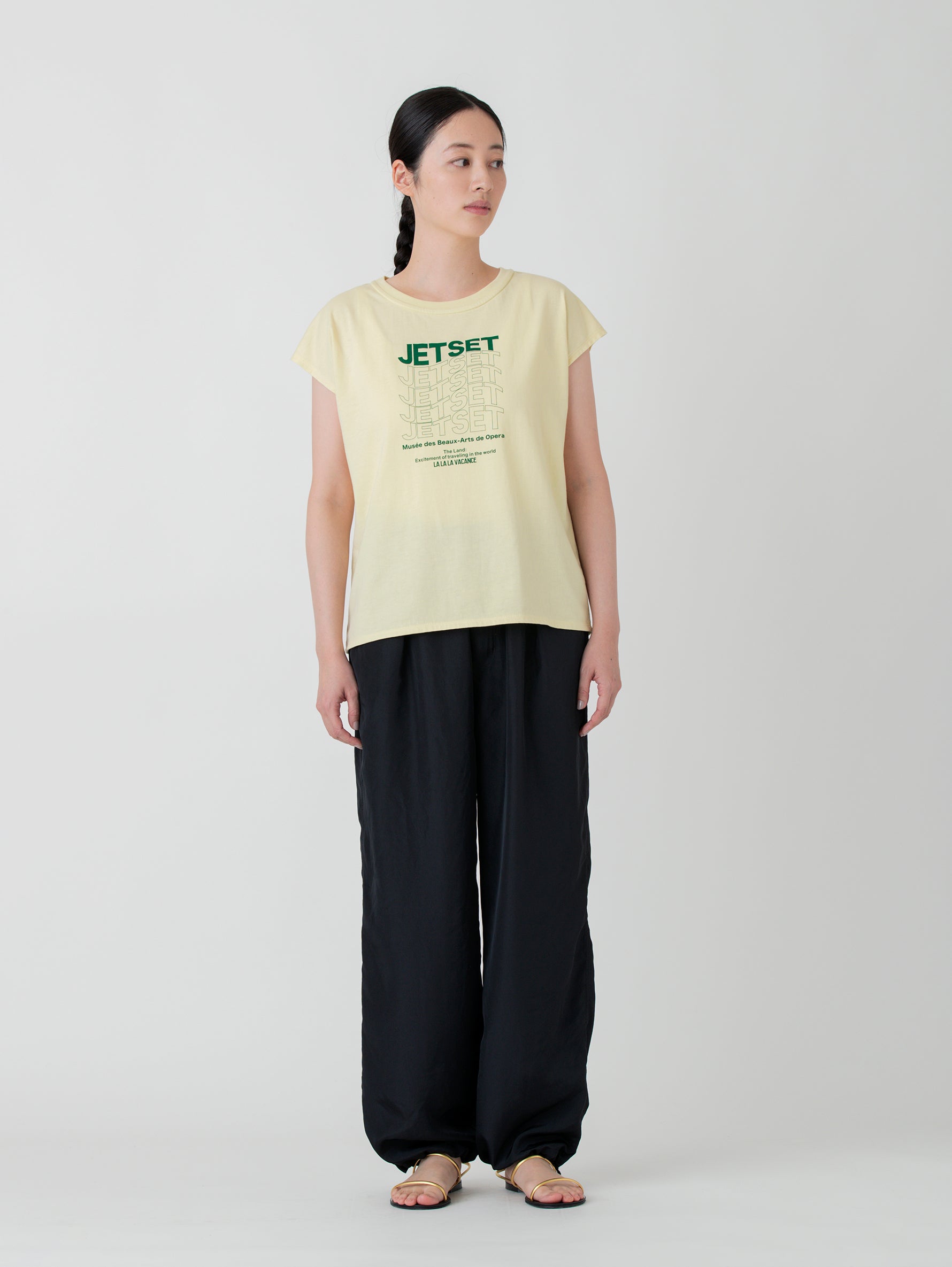 JETSETフレンチTシャツ/TBCS-394
