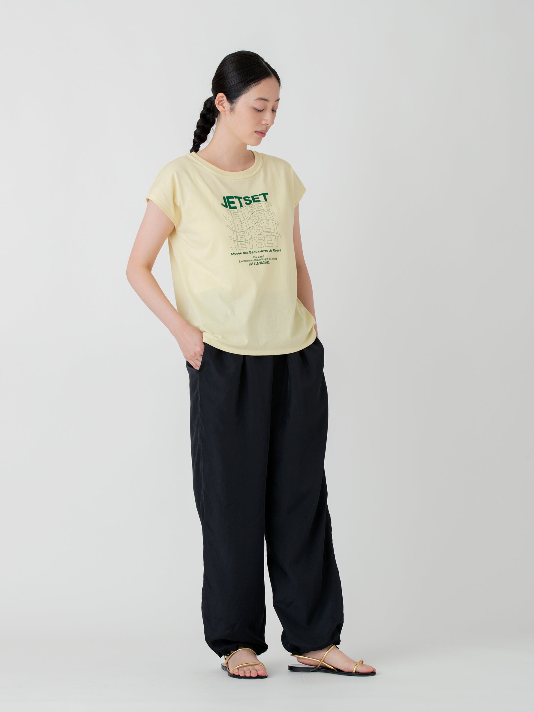 JETSETフレンチTシャツ/TBCS-394