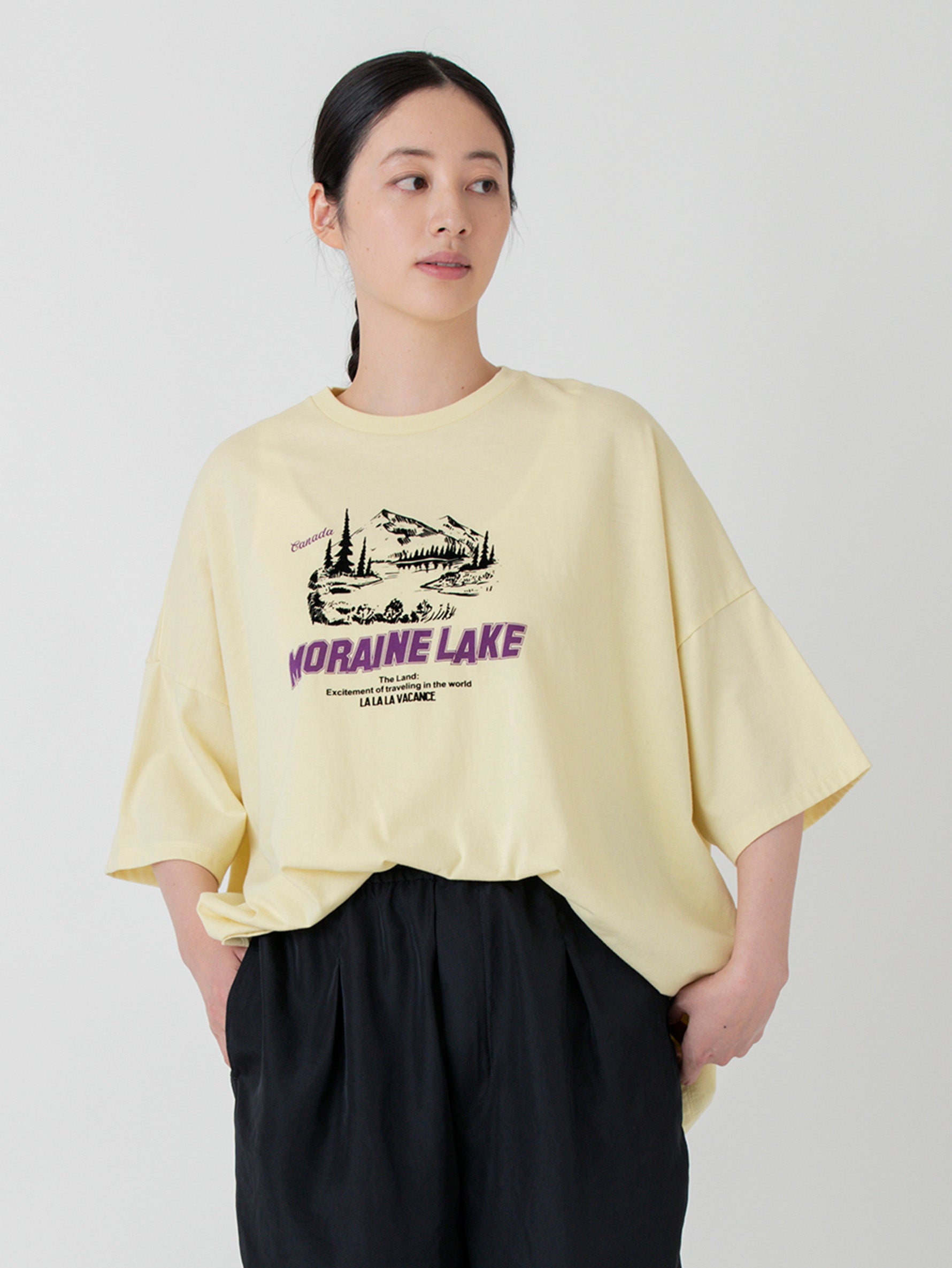 MORAINEスクエアTシャツ/TBCS-401