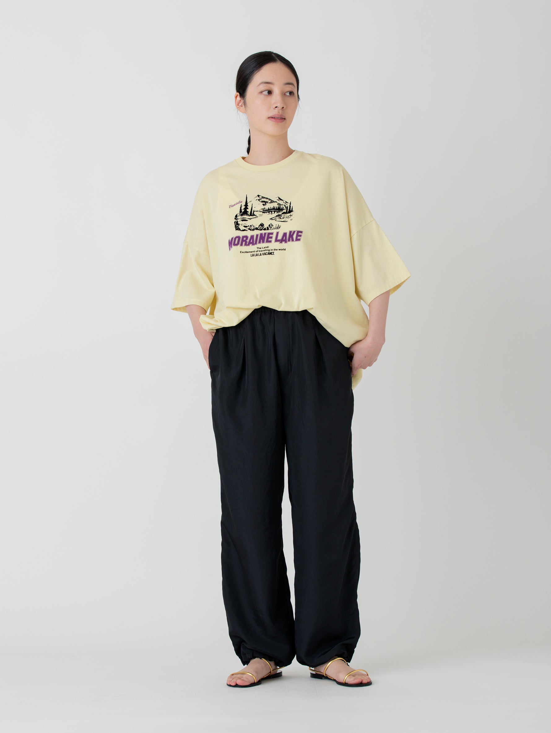 MORAINEスクエアTシャツ/TBCS-401