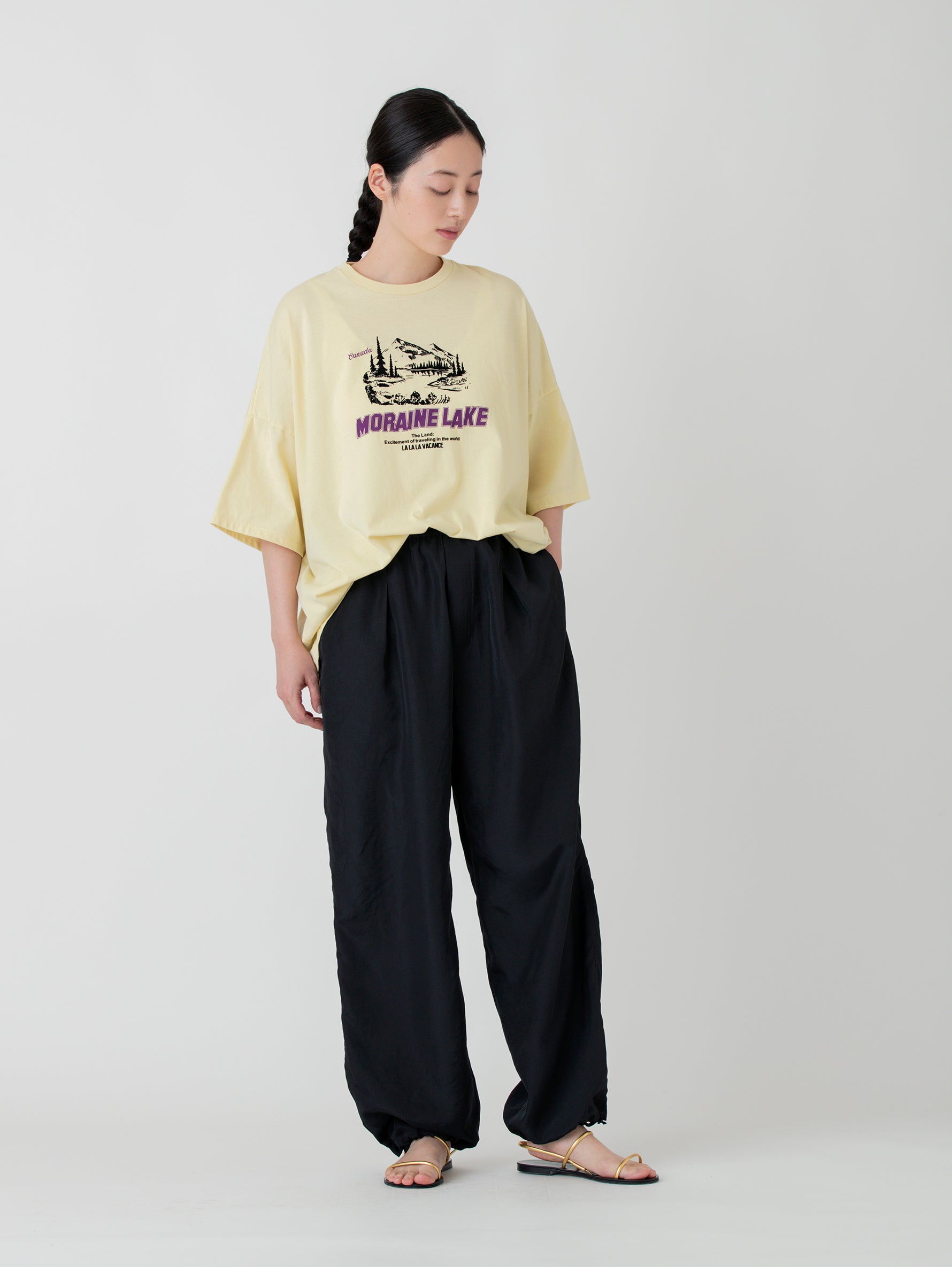 MORAINEスクエアTシャツ/TBCS-401
