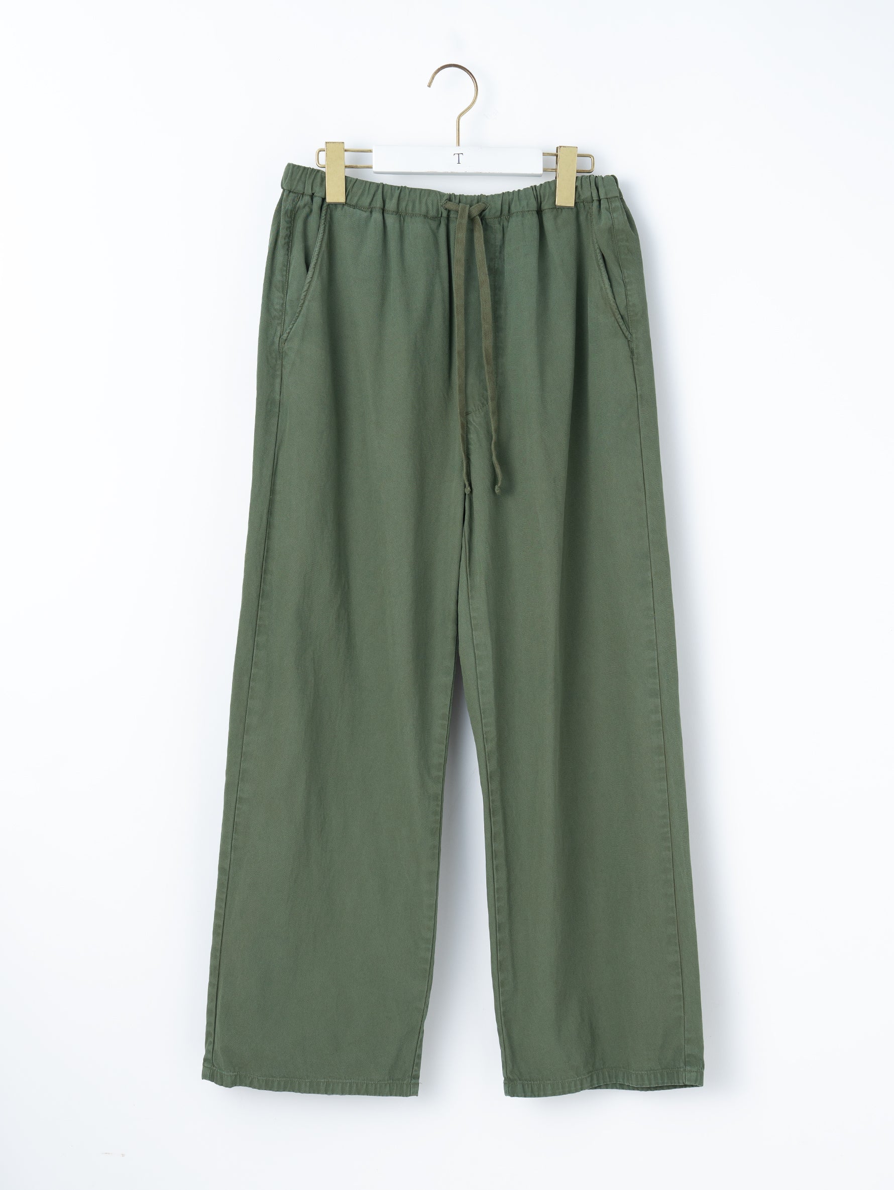 【予約商品】コットンギャバワイドパンツ TBFA-141