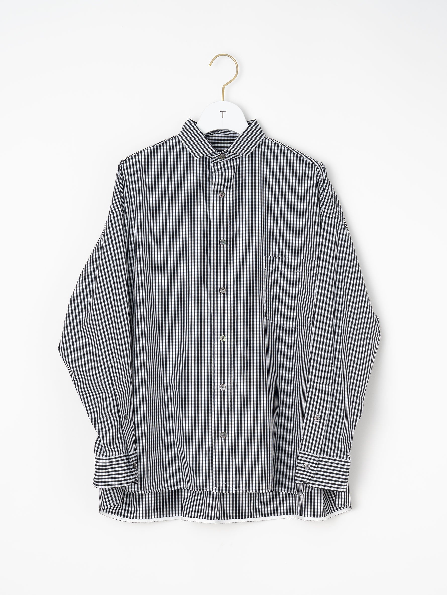 【予約商品】スクエアビッグシャツ TBFS-001