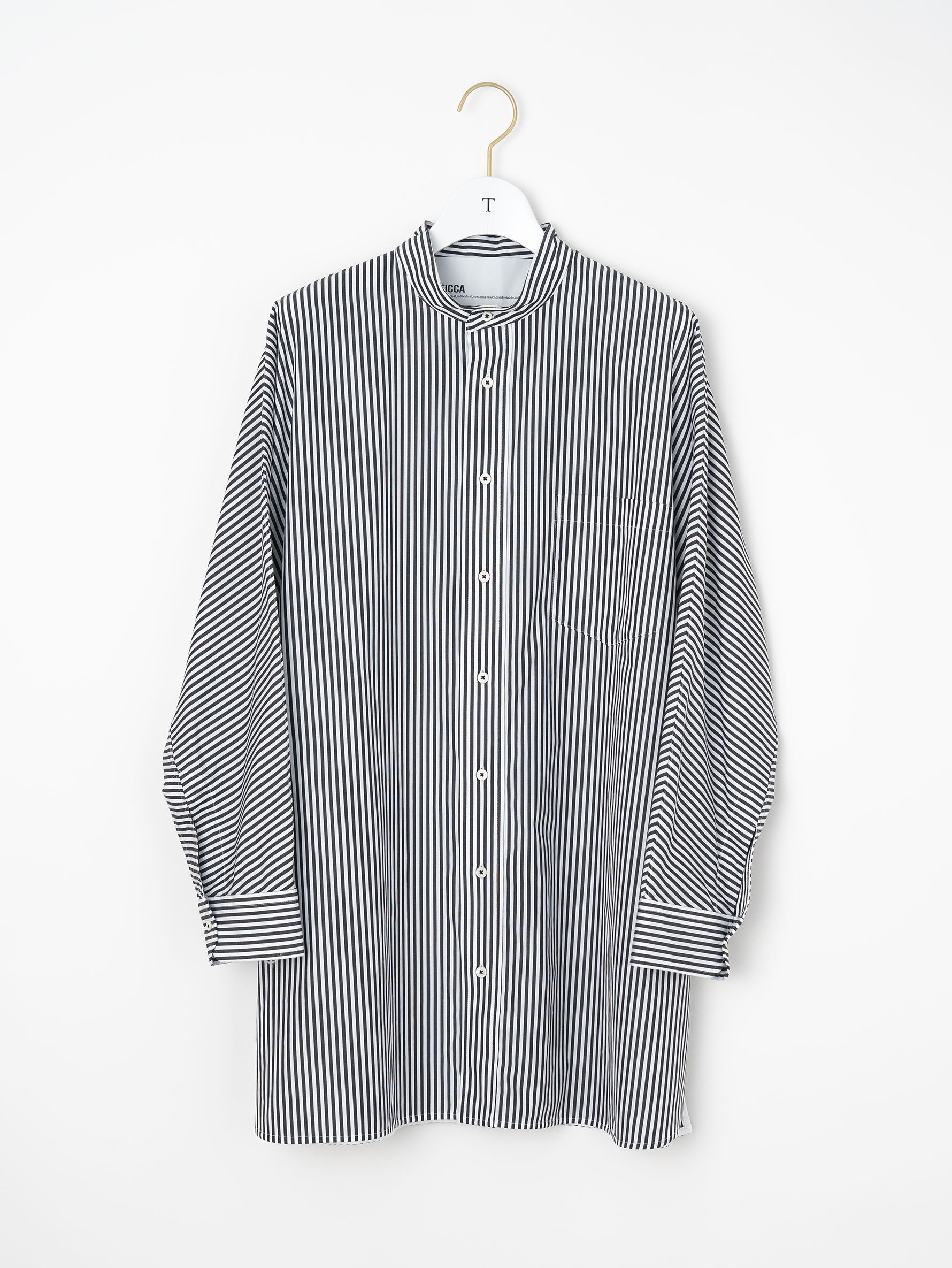 【予約商品】ノーカラーテントシャツ TBFS-005