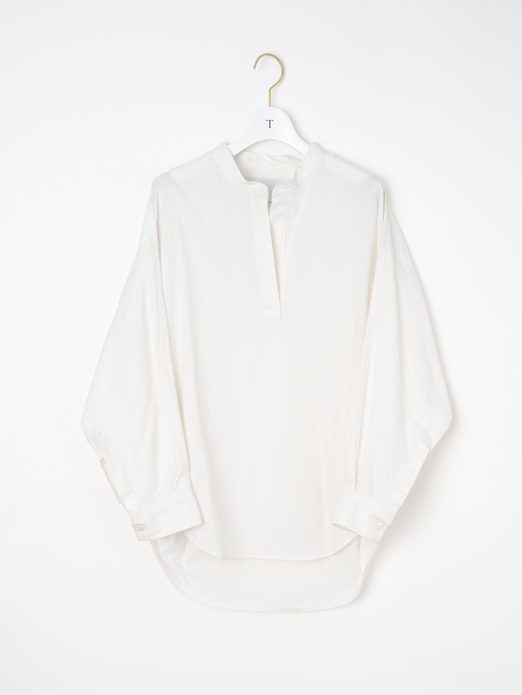 ノーカラースキッパーシャツ TBFS-015