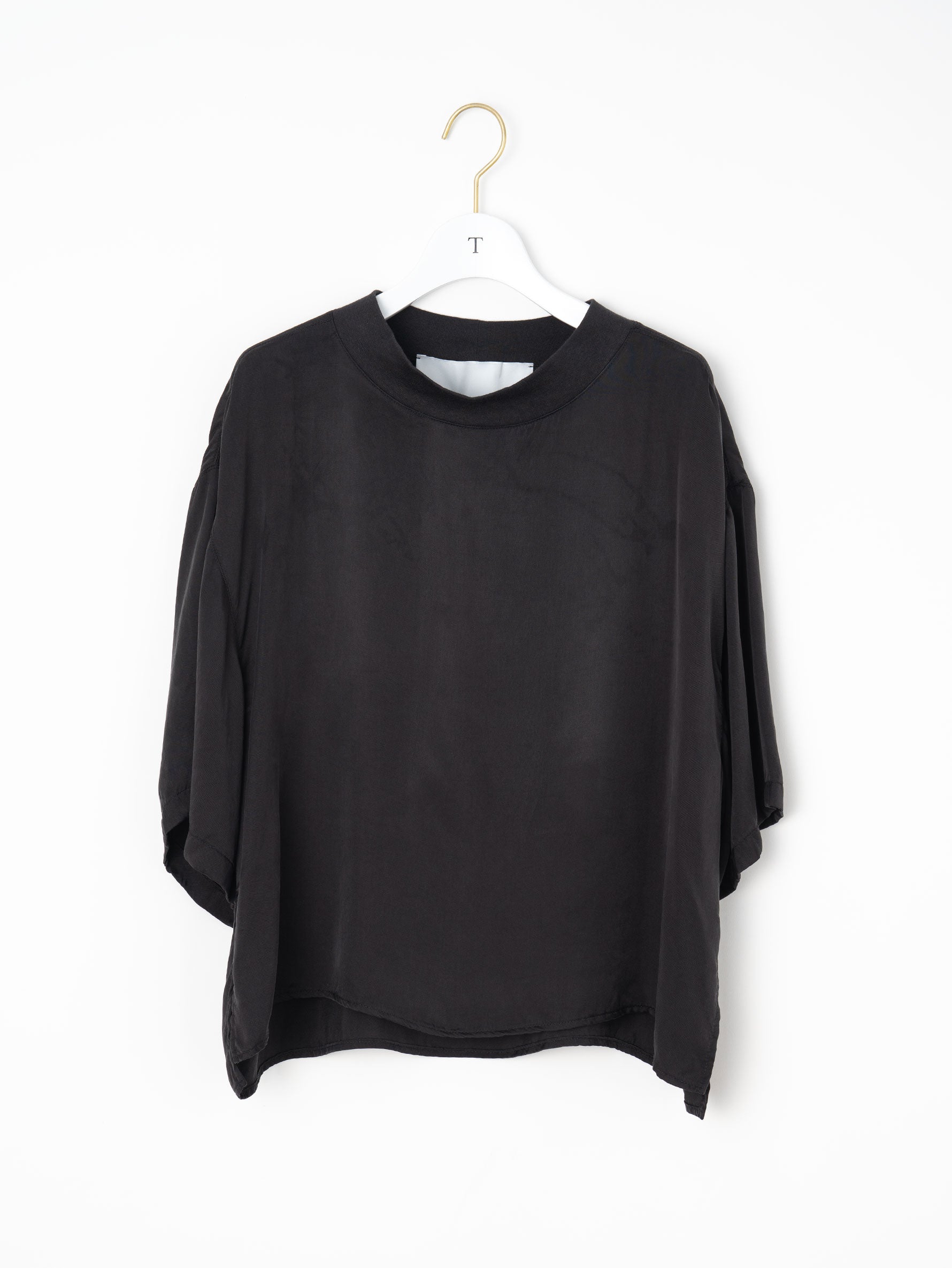 キュプラフィブリルTシャツブラウス TBFA-153