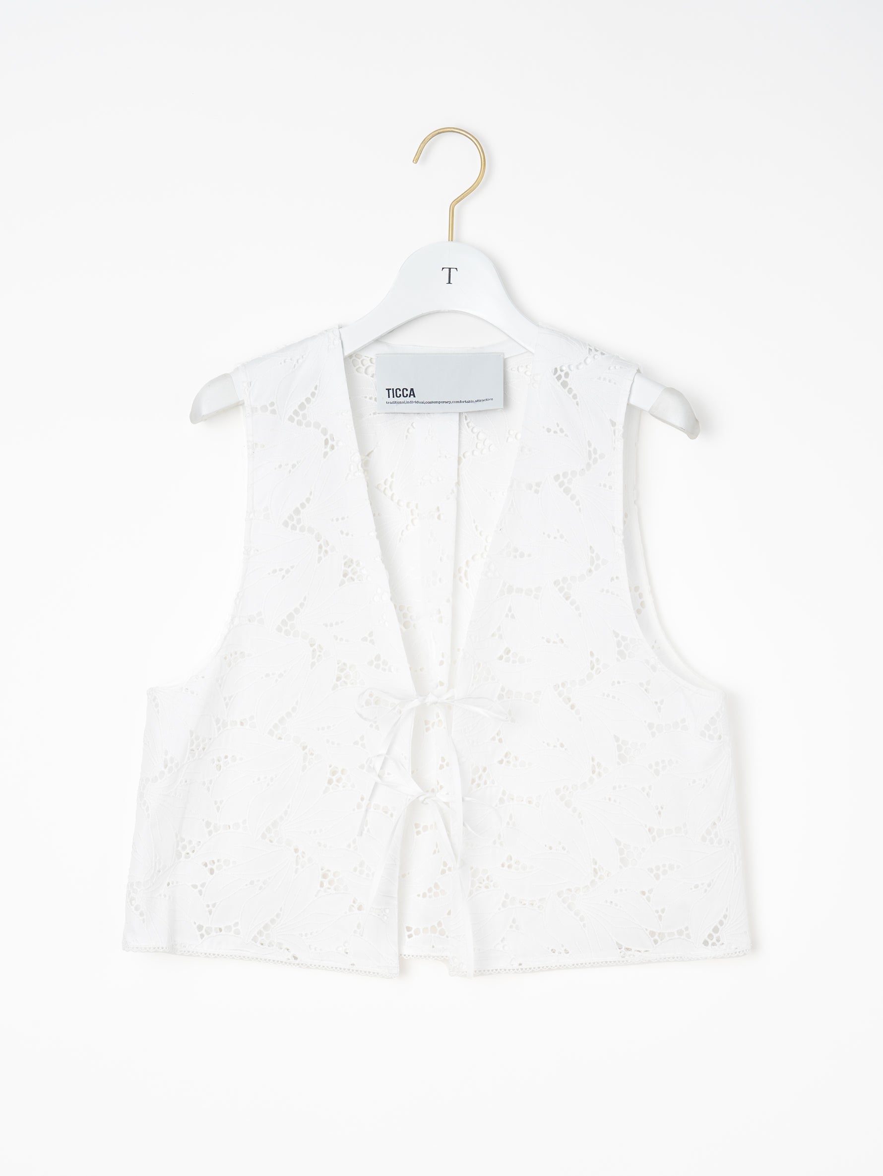 フラワーレースベスト TBFS-132