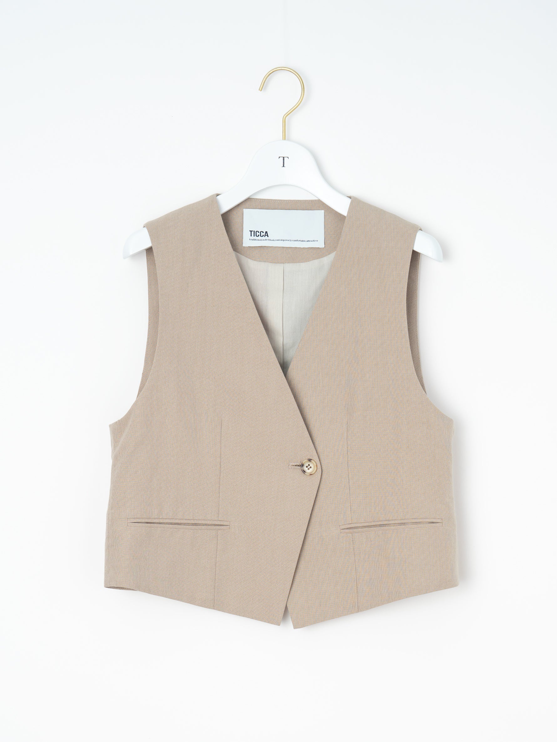 コットンシルクラミーベスト TBFS-141