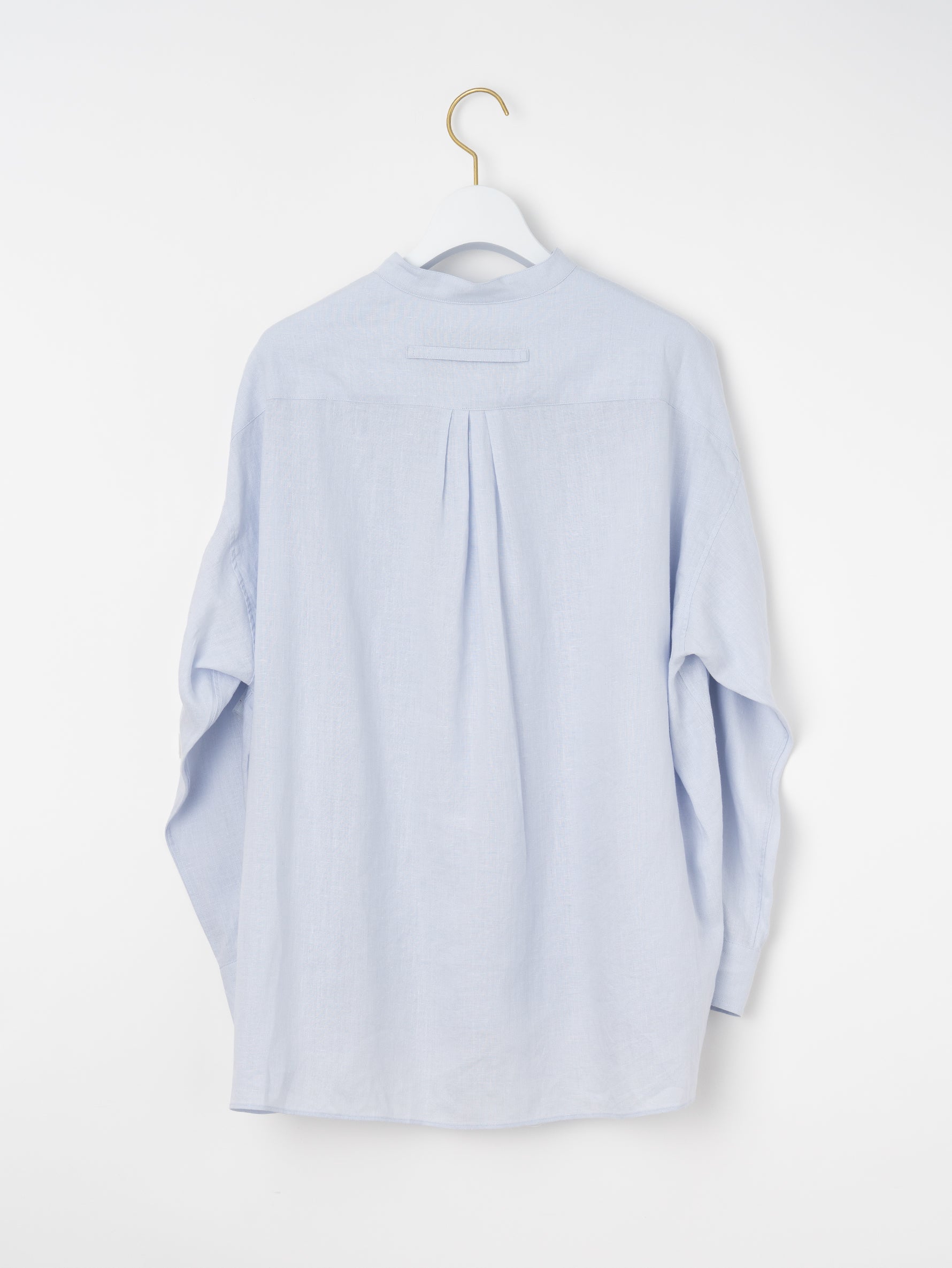 【予約商品】リネンノーカラーシャツ TBFS-401