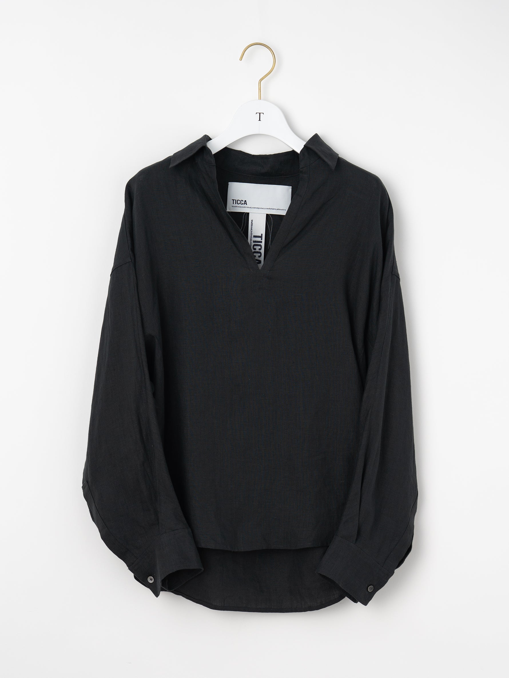 【予約商品】リネンスキッパーシャツ TBFS-408