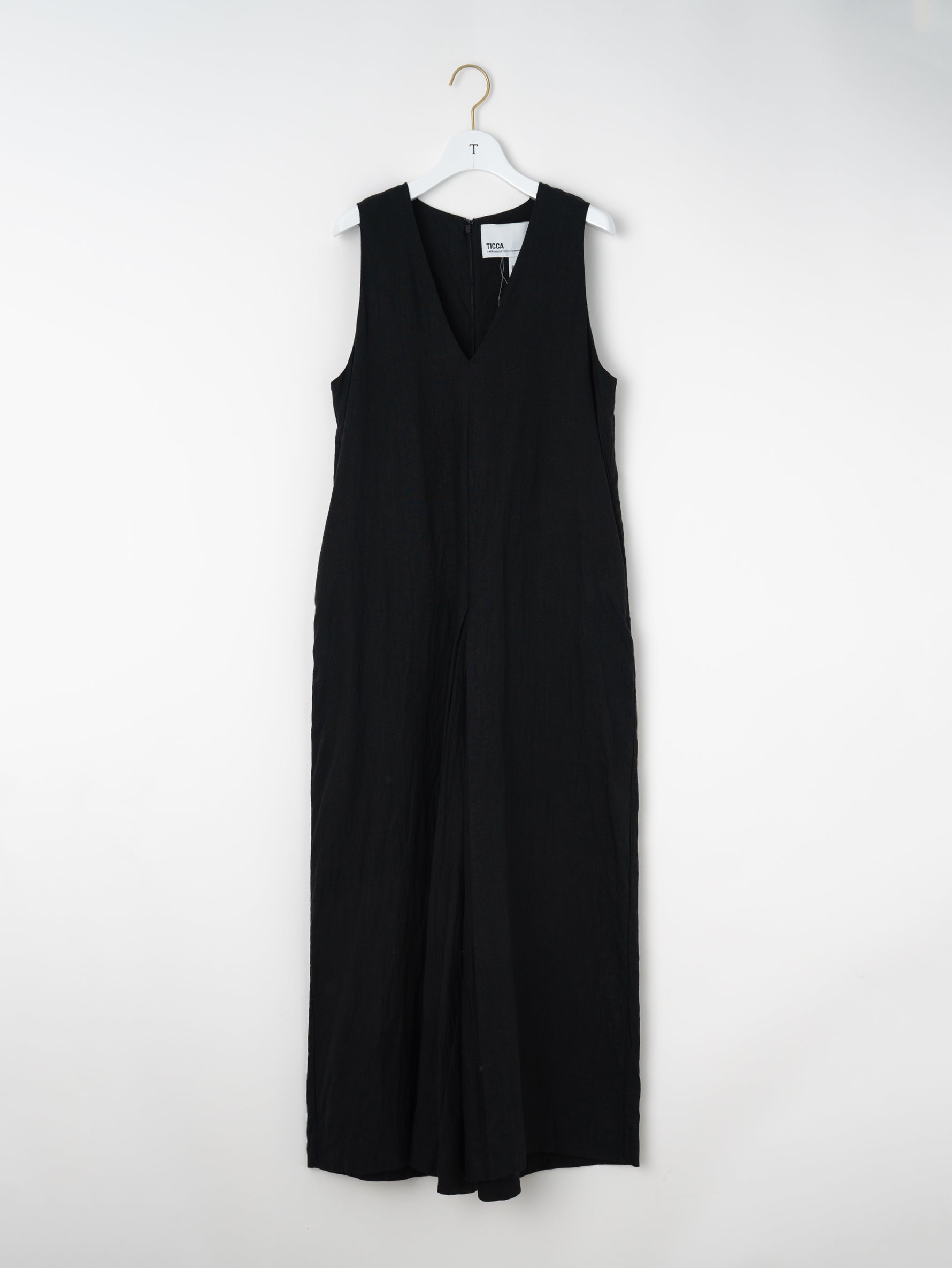 【予約商品】リネンノースリーブコンビネゾン TBFS-415