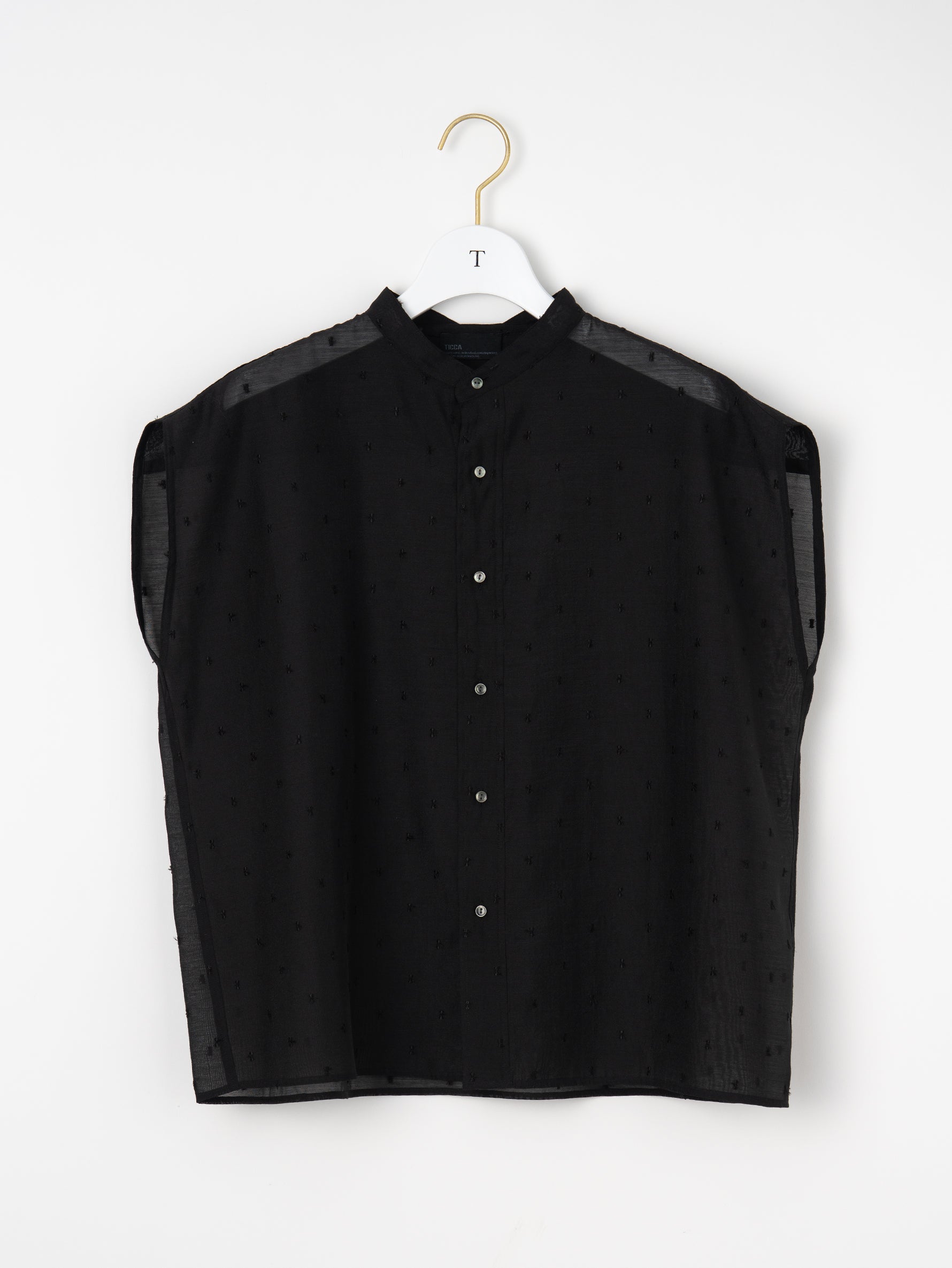 ドットエンブロイダリーフレンチシャツ TBFS-441