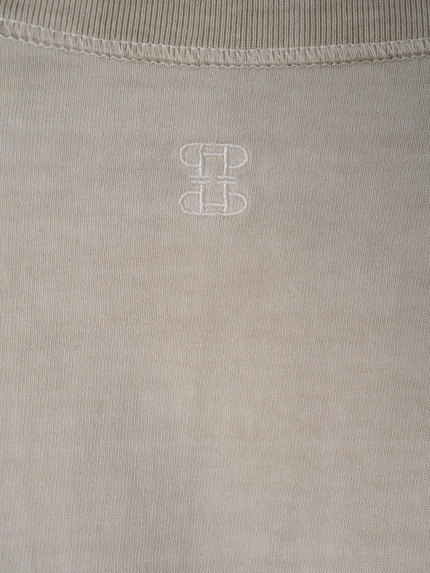 エンブロイダリーハイネックTシャツ/TBEA-282