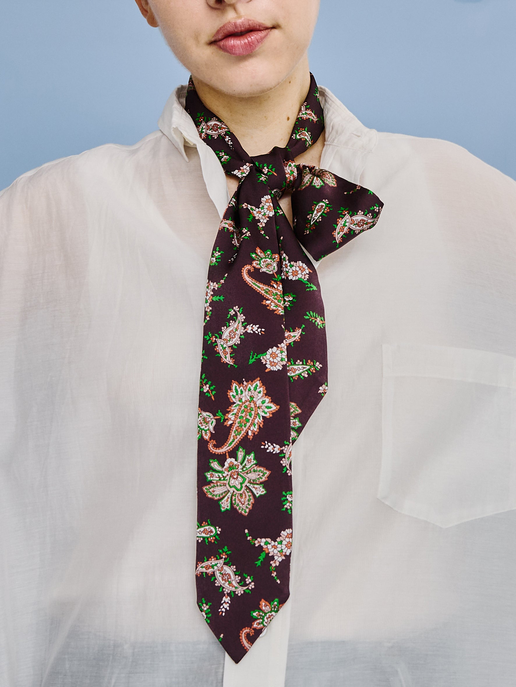 ペイズリープリントボウタイ TBFS-094